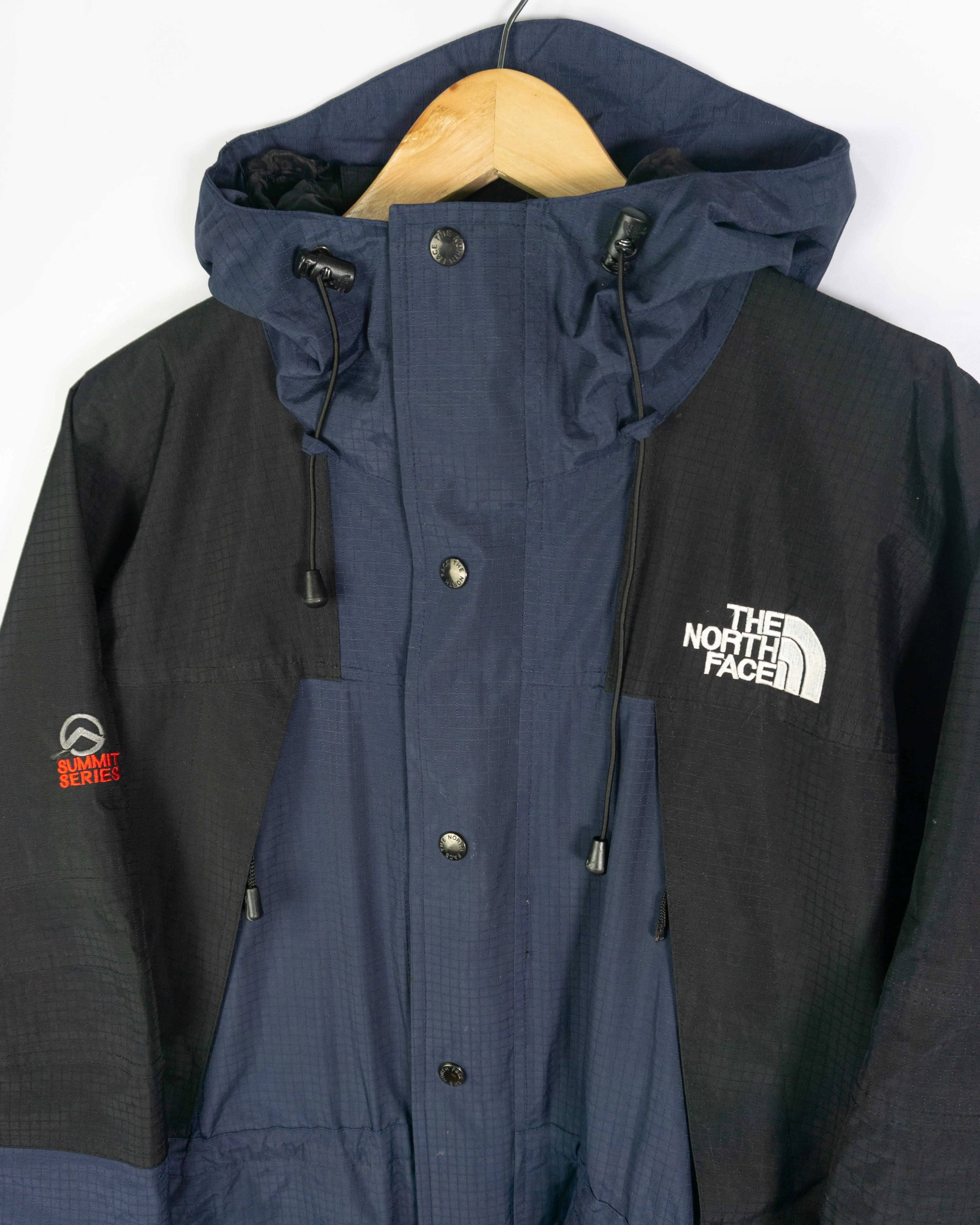 Chaqueta The North Face vintage 90s morado/negro M