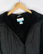Abrigo acolchado mujer Columbia negro M