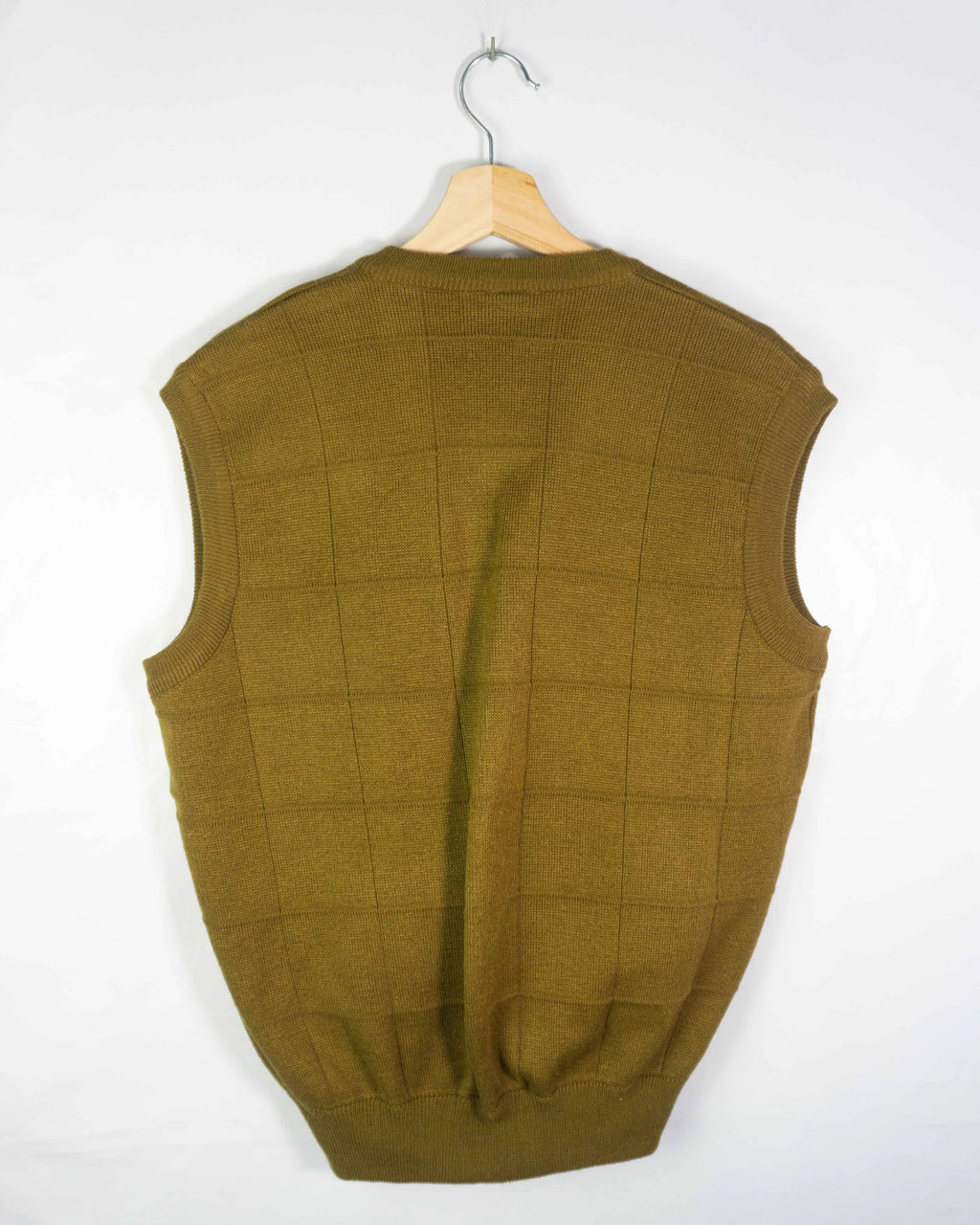 Chaleco vintage 90s marrón XL