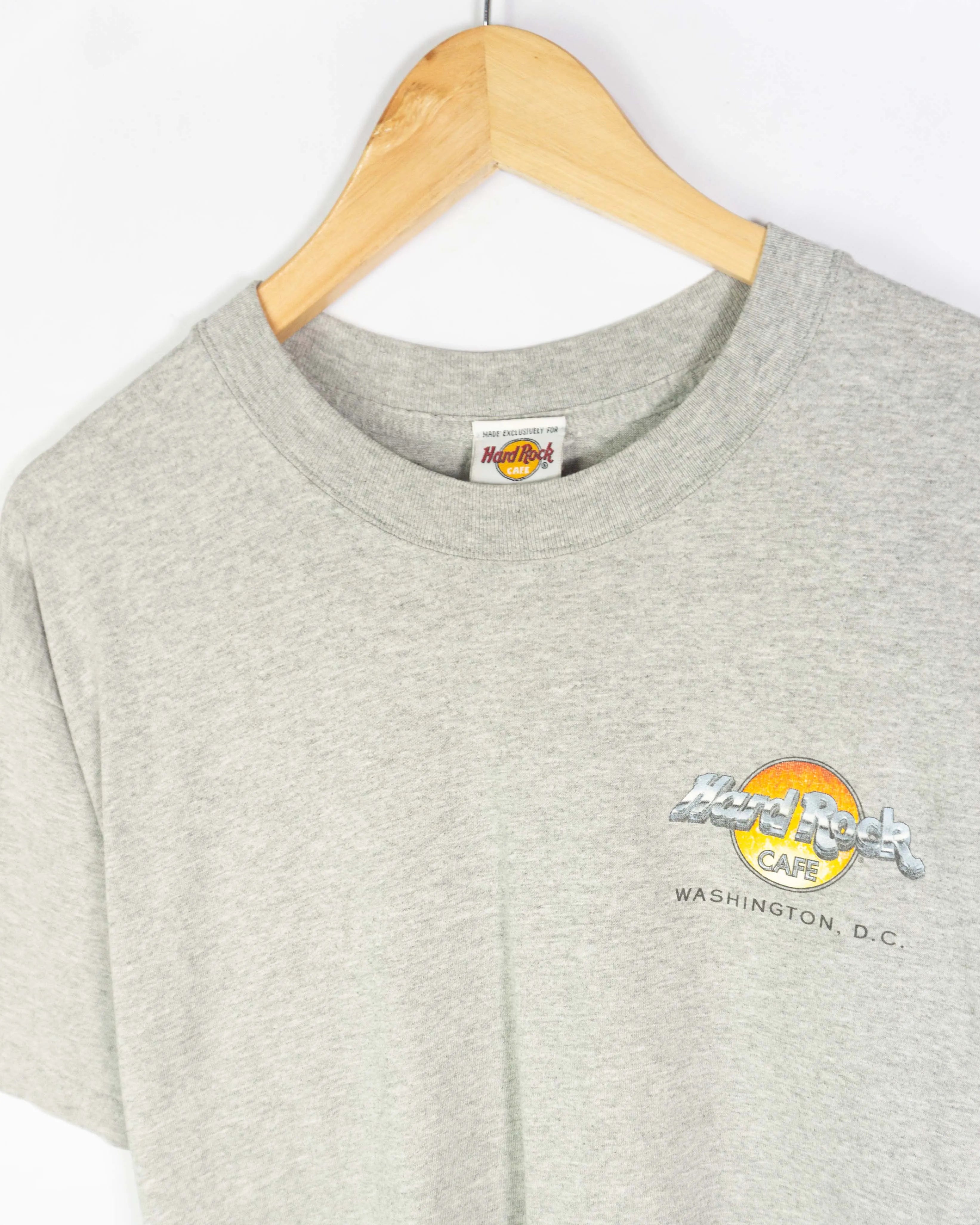 Camiseta Hard Rock vintage 90s gris M