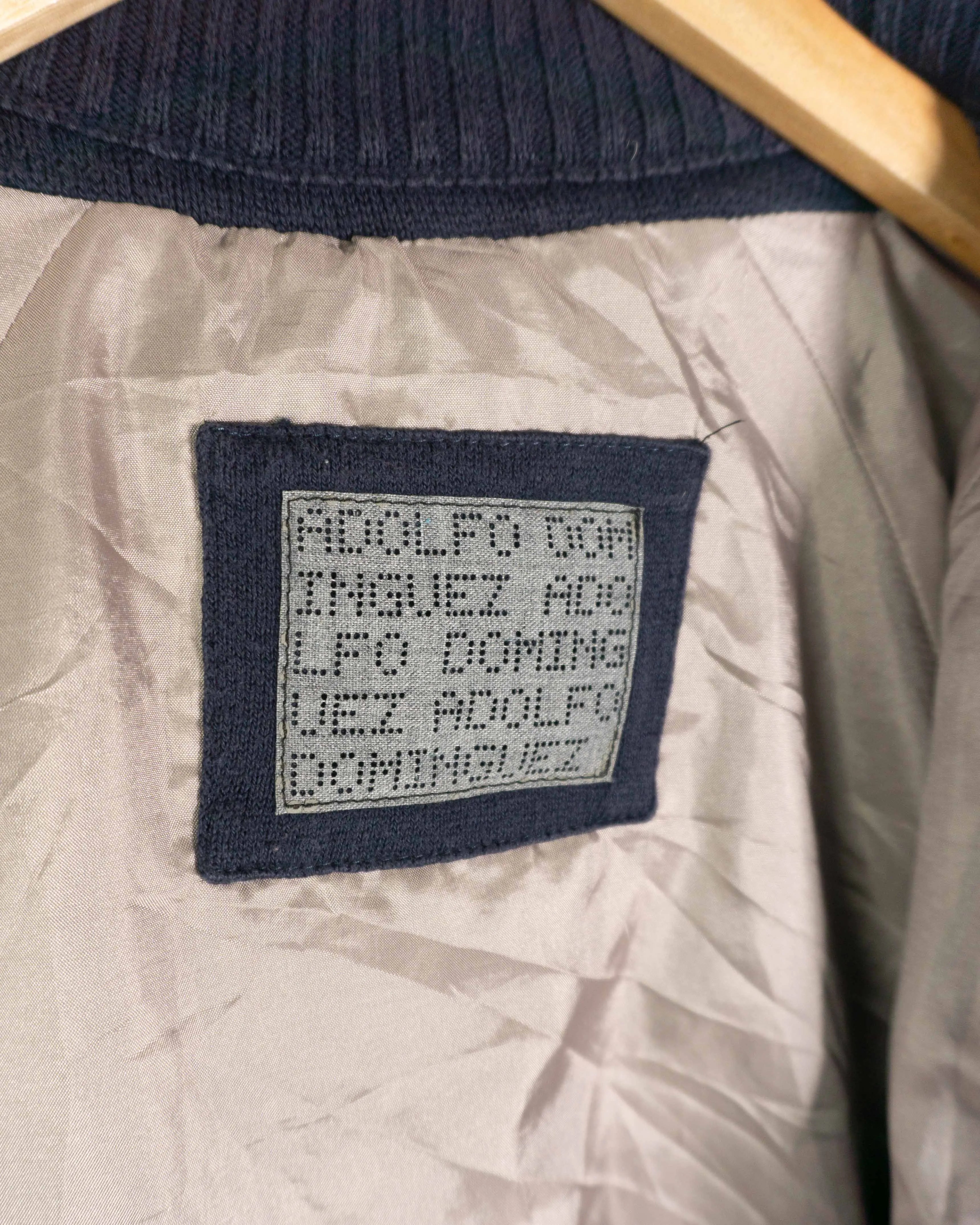 Chaqueta Adolfo Dominguez Y2K azul marino S