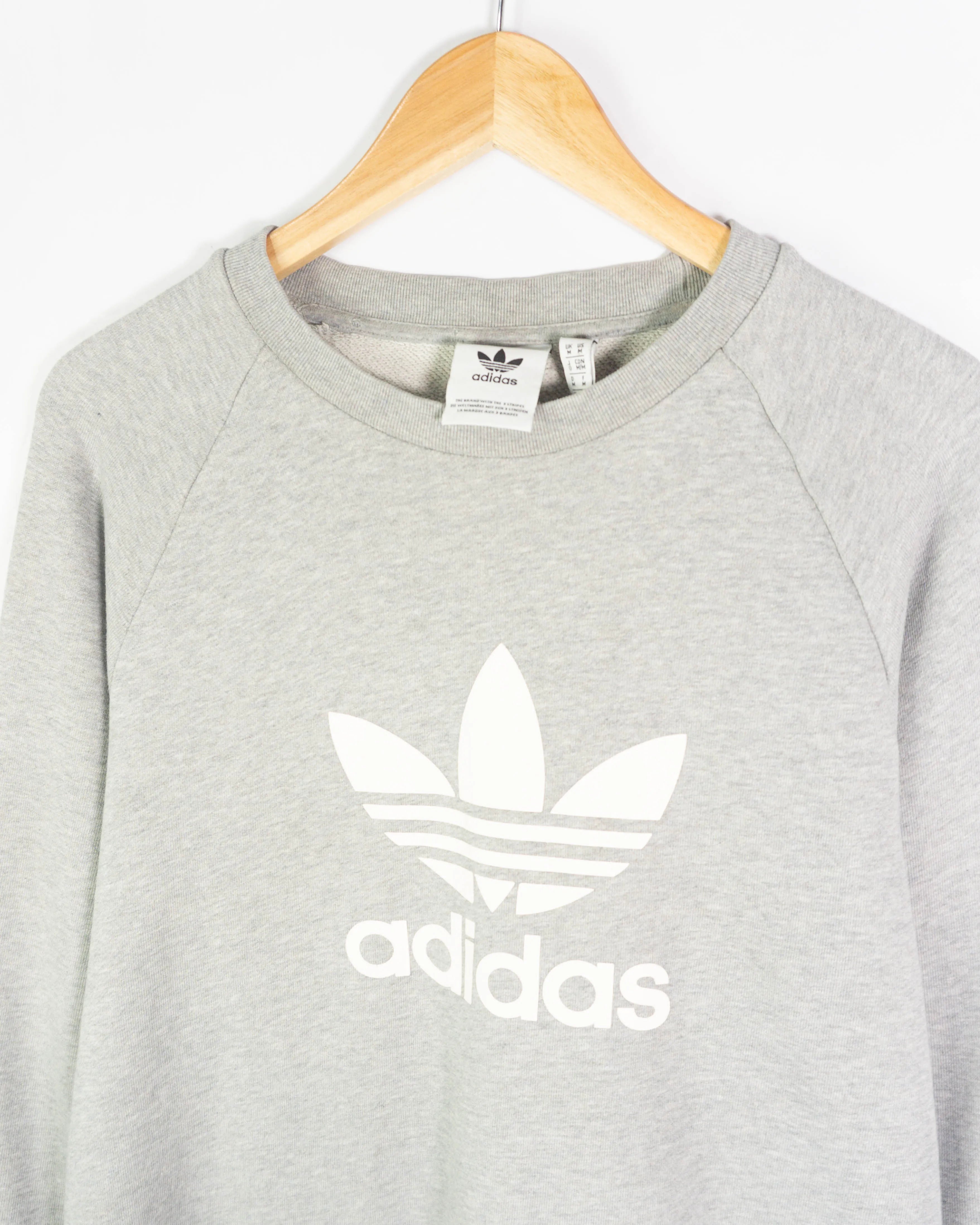Sudadera Adidas gris M oversize