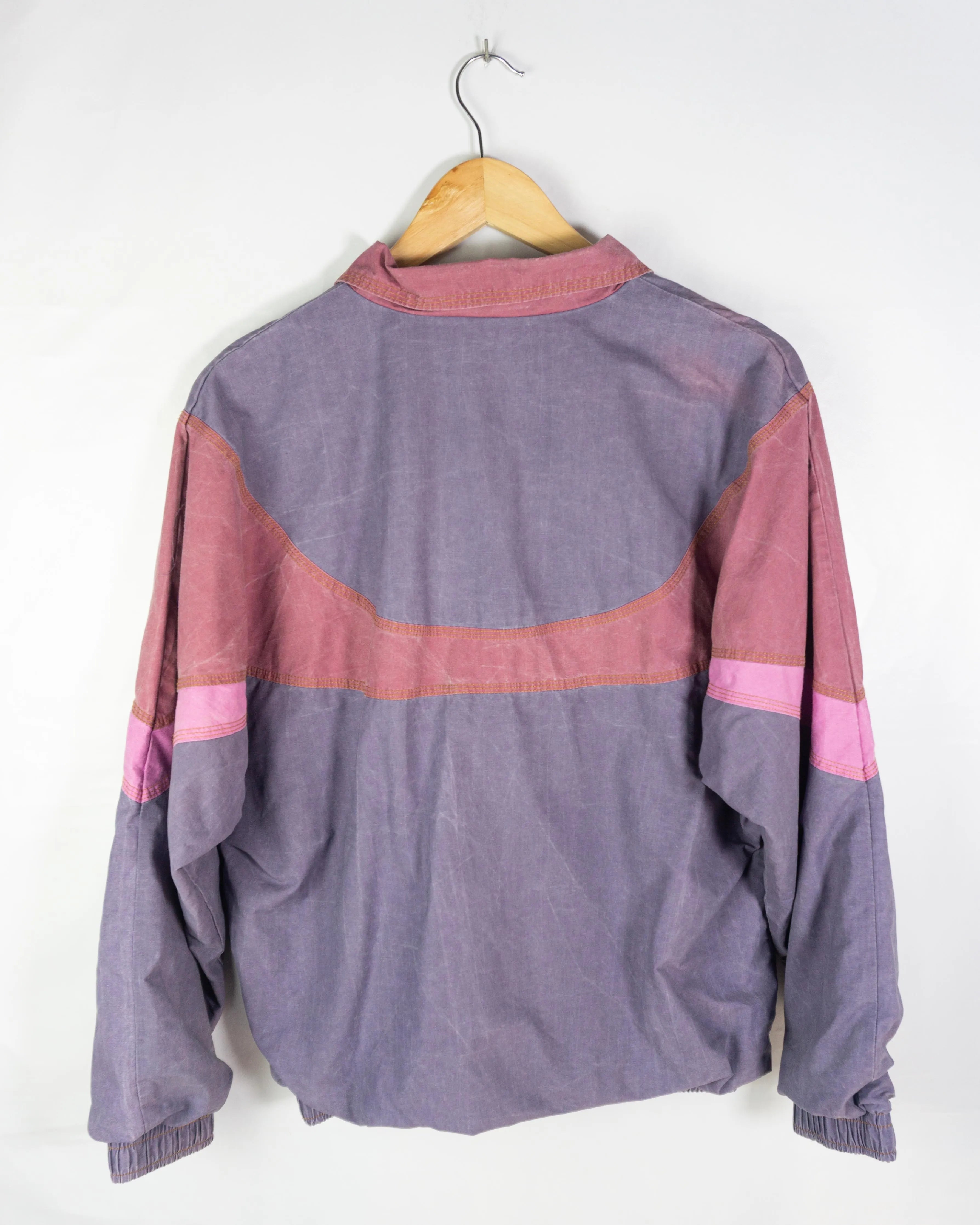 Jersey vintage 90s morado/rosa S