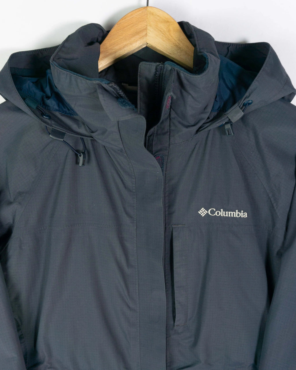 Chaqueta cortavientos mujer Columbia azul marino S