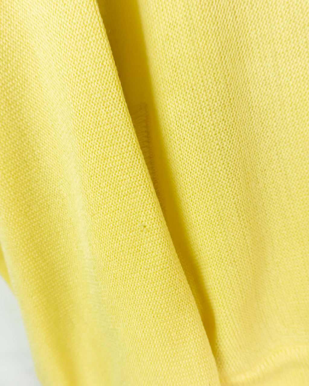 Cárdigan Lacoste vintage 90s amarillo M