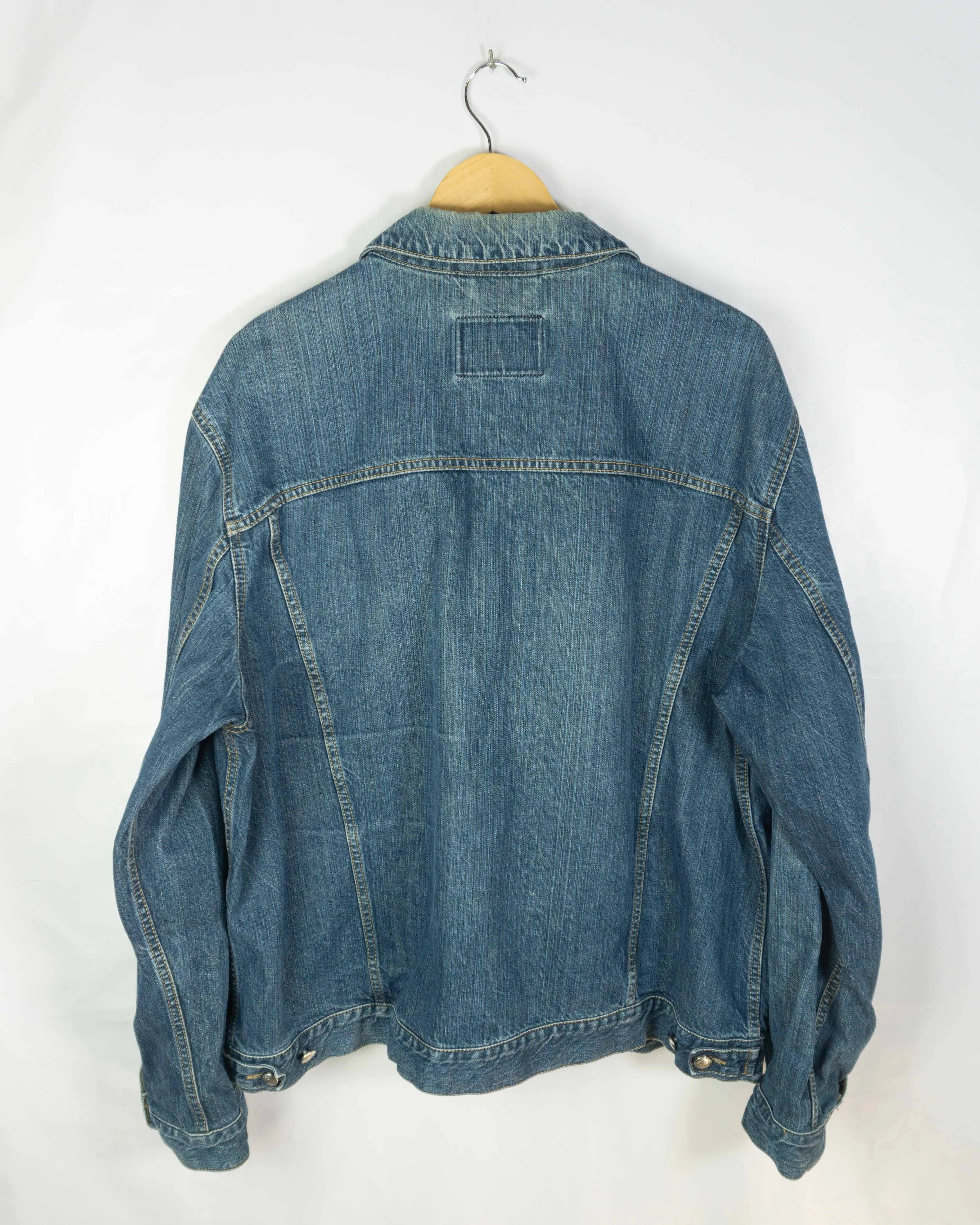 Chaqueta vaquera Hugo Boss azul oscuro L