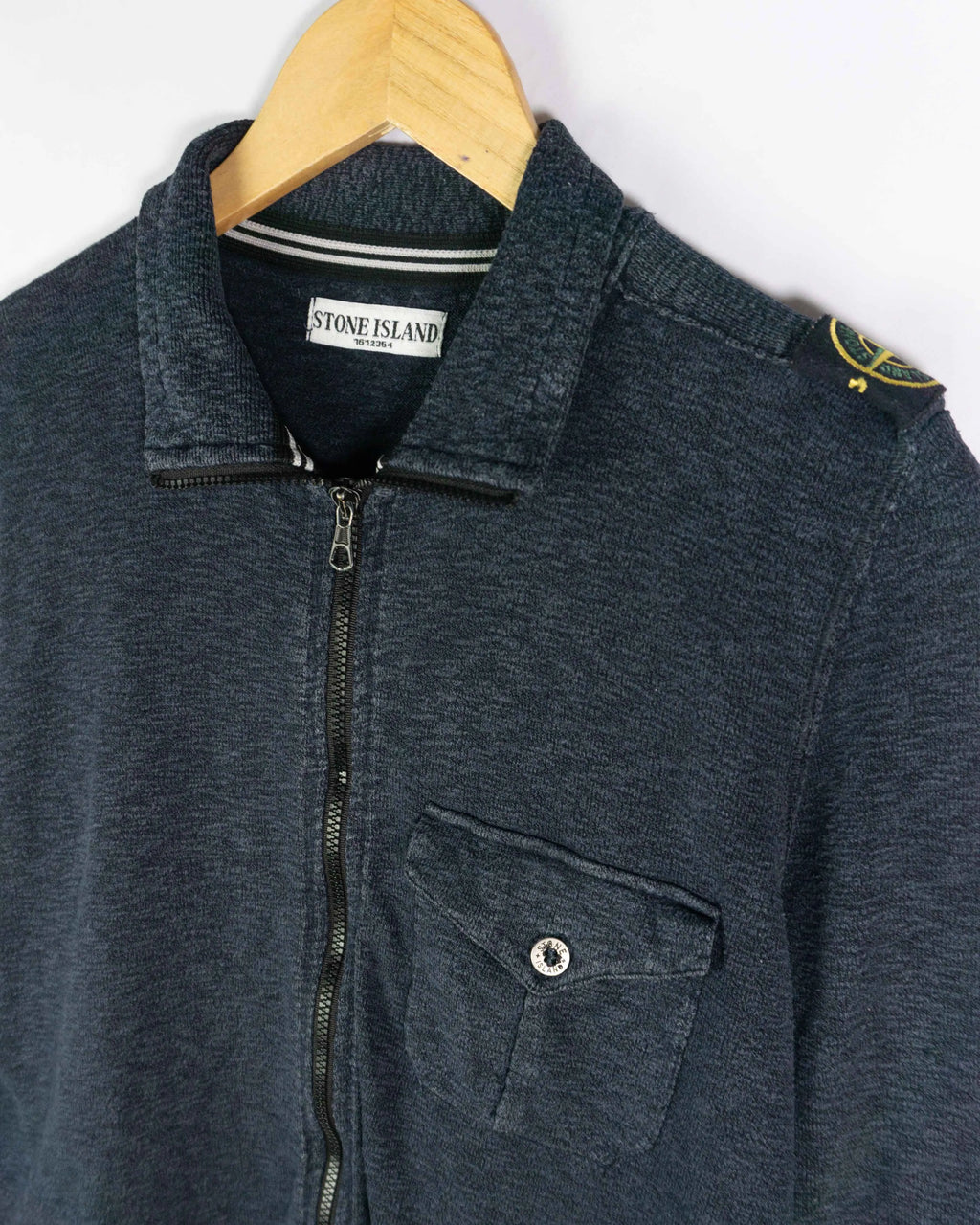 Chaqueta Stone Island vintage azul marino S