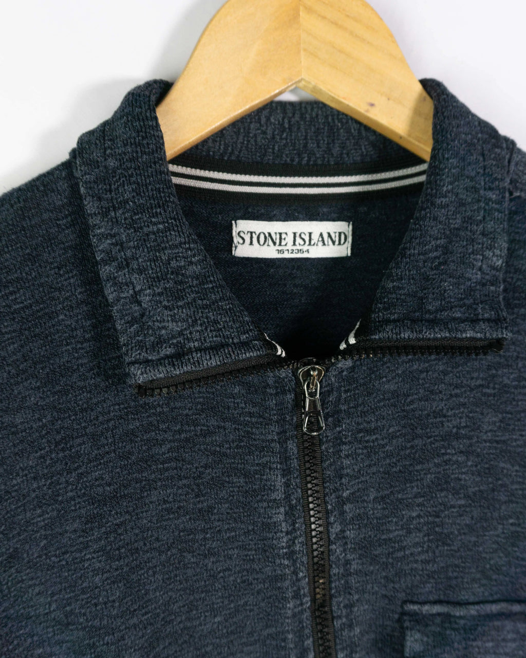 Chaqueta Stone Island vintage azul marino S