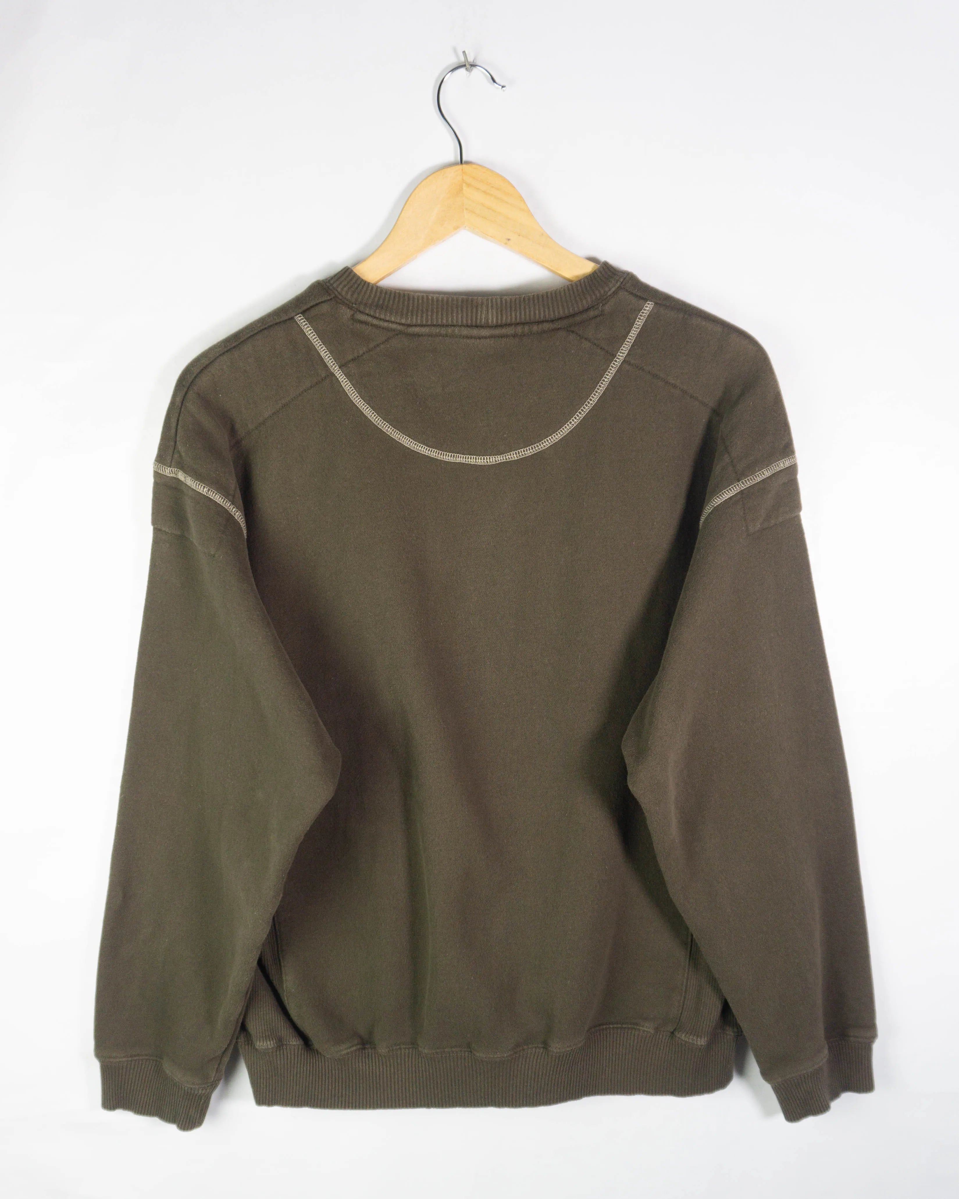 Sudadera Columbia vintage 00s marrón M