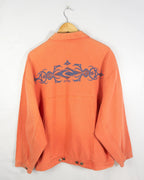 Chaqueta vaquera Rip Curl vintage 90s naranja L