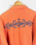 Chaqueta vaquera Rip Curl vintage 90s naranja L