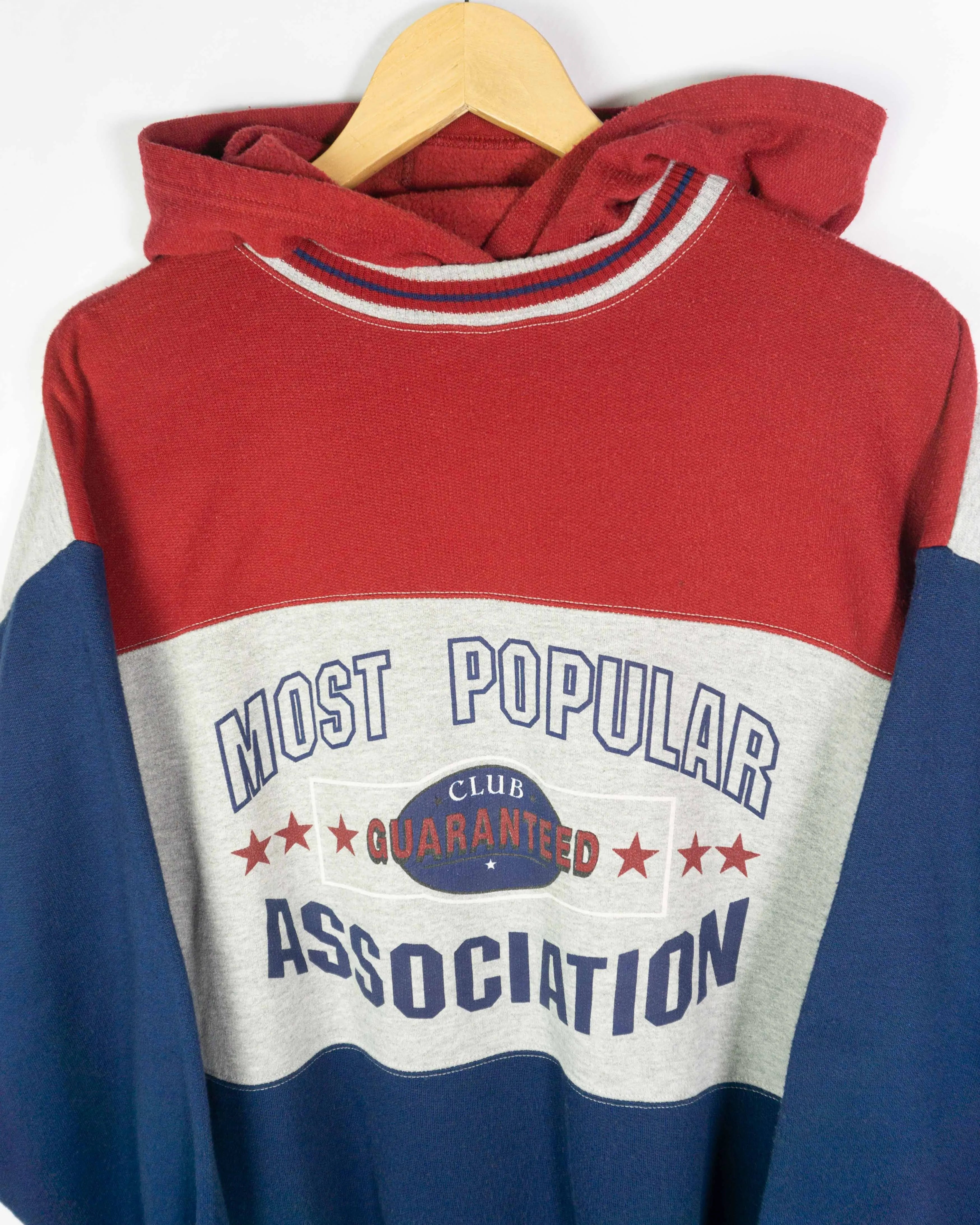 Sudaderas vintage 90s rojo/gris/azul XL