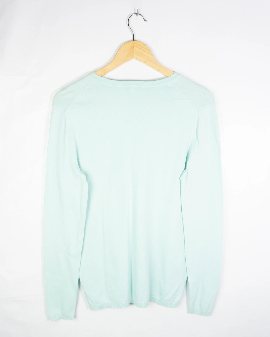 Jersey cuello pico mujer Tommy Hilfiger azul claro L