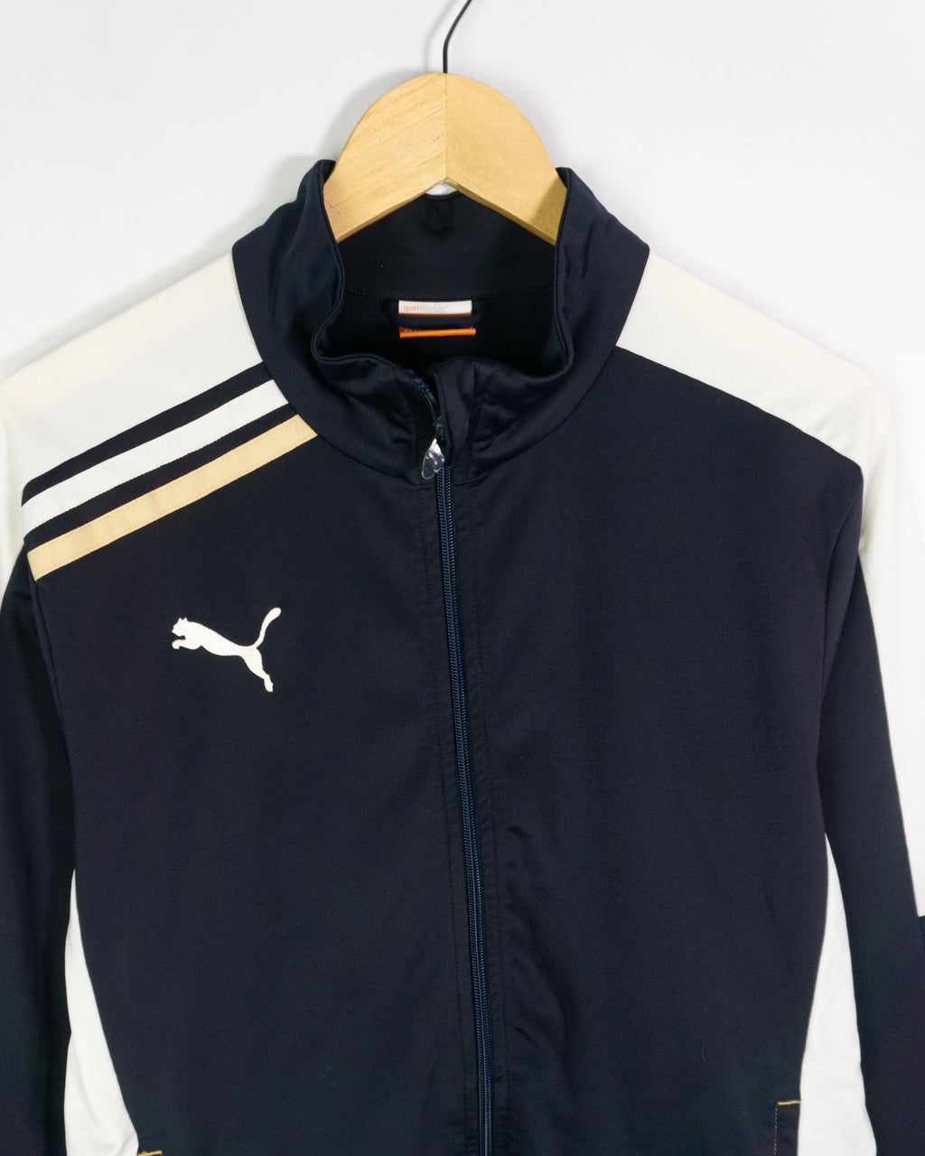Chaqueta deportiva Puma azul marino/blanco M