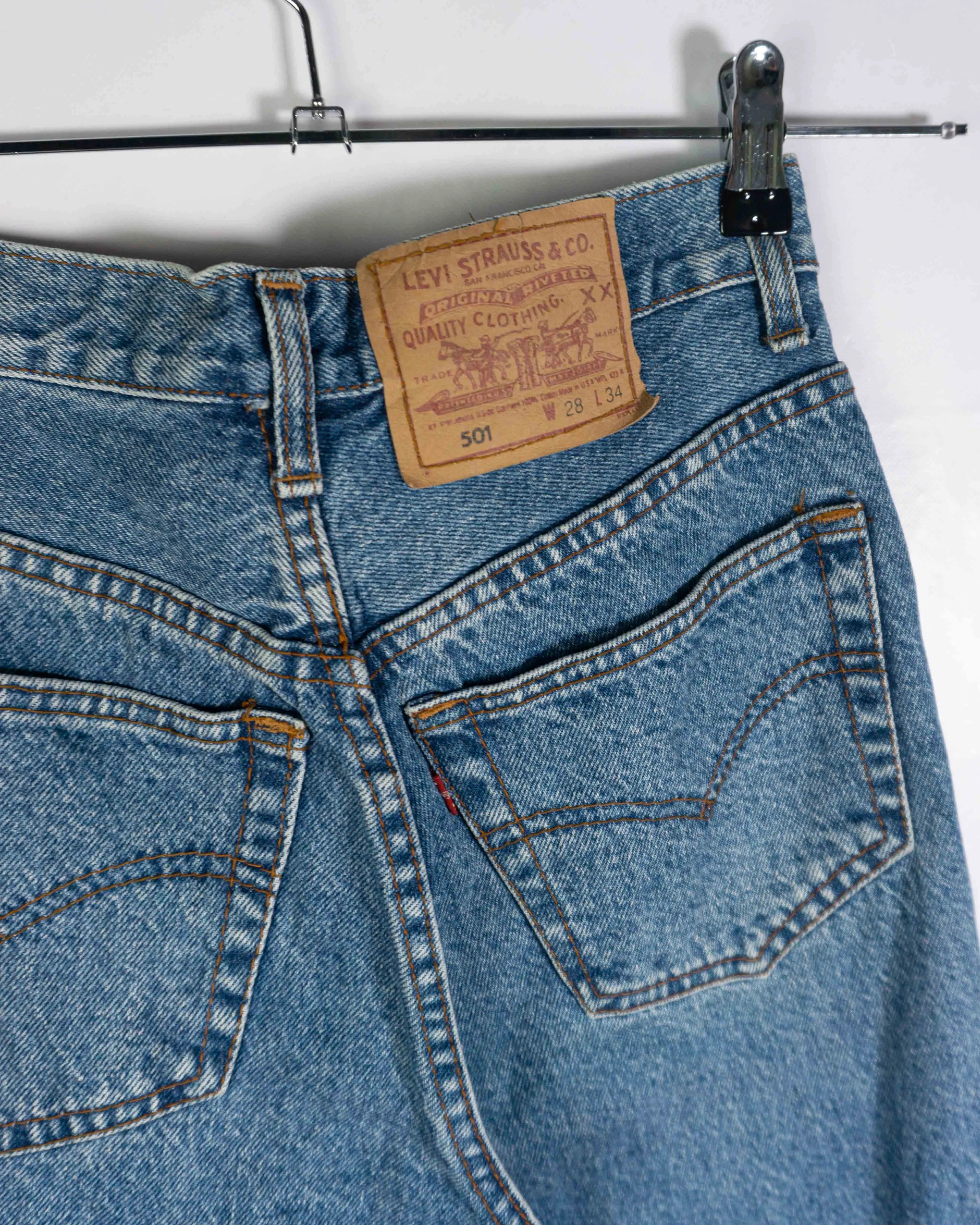 Pantalón vaquero Levis 501 azul W28