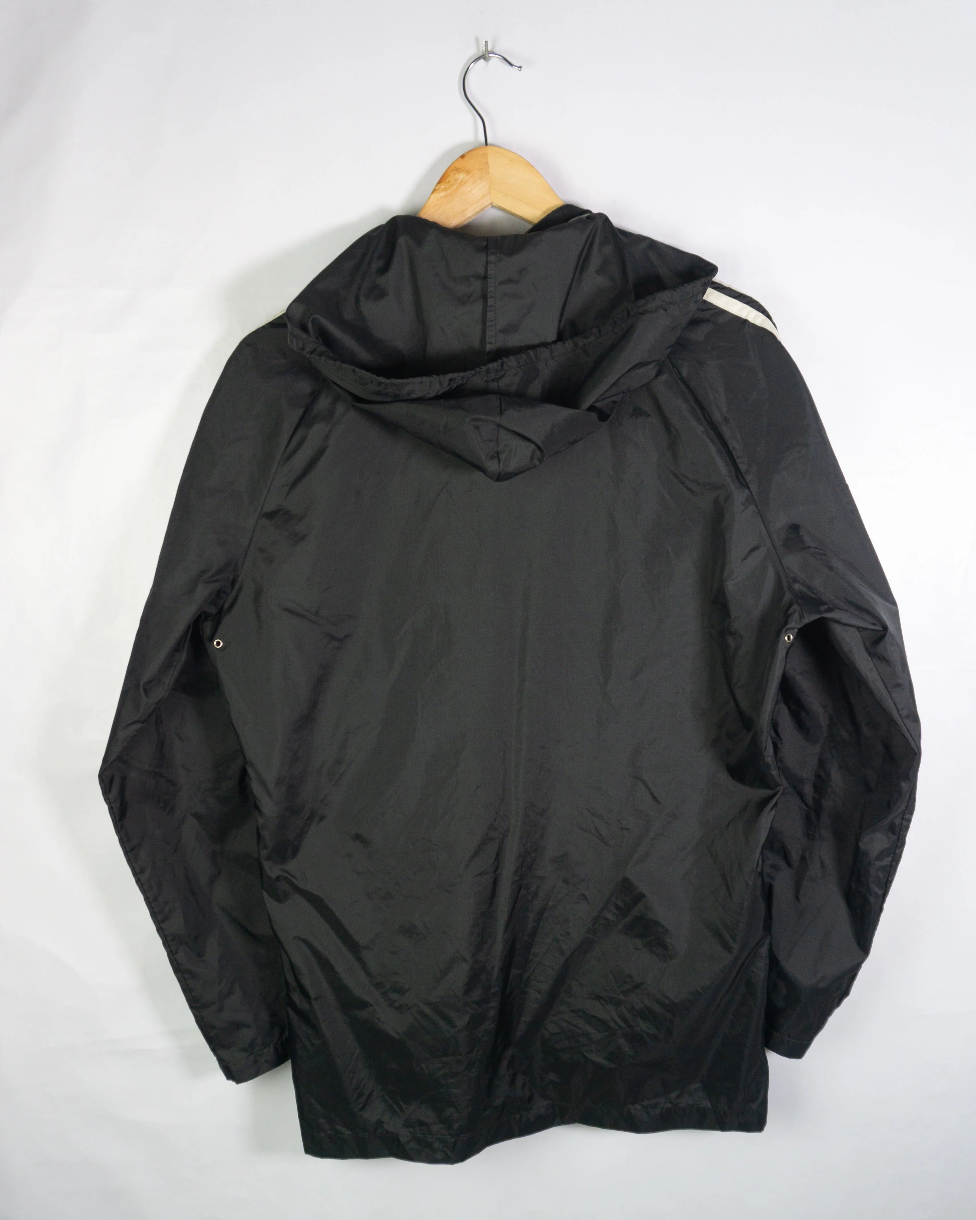 Cortavientos Adidas vintage 90s negro L