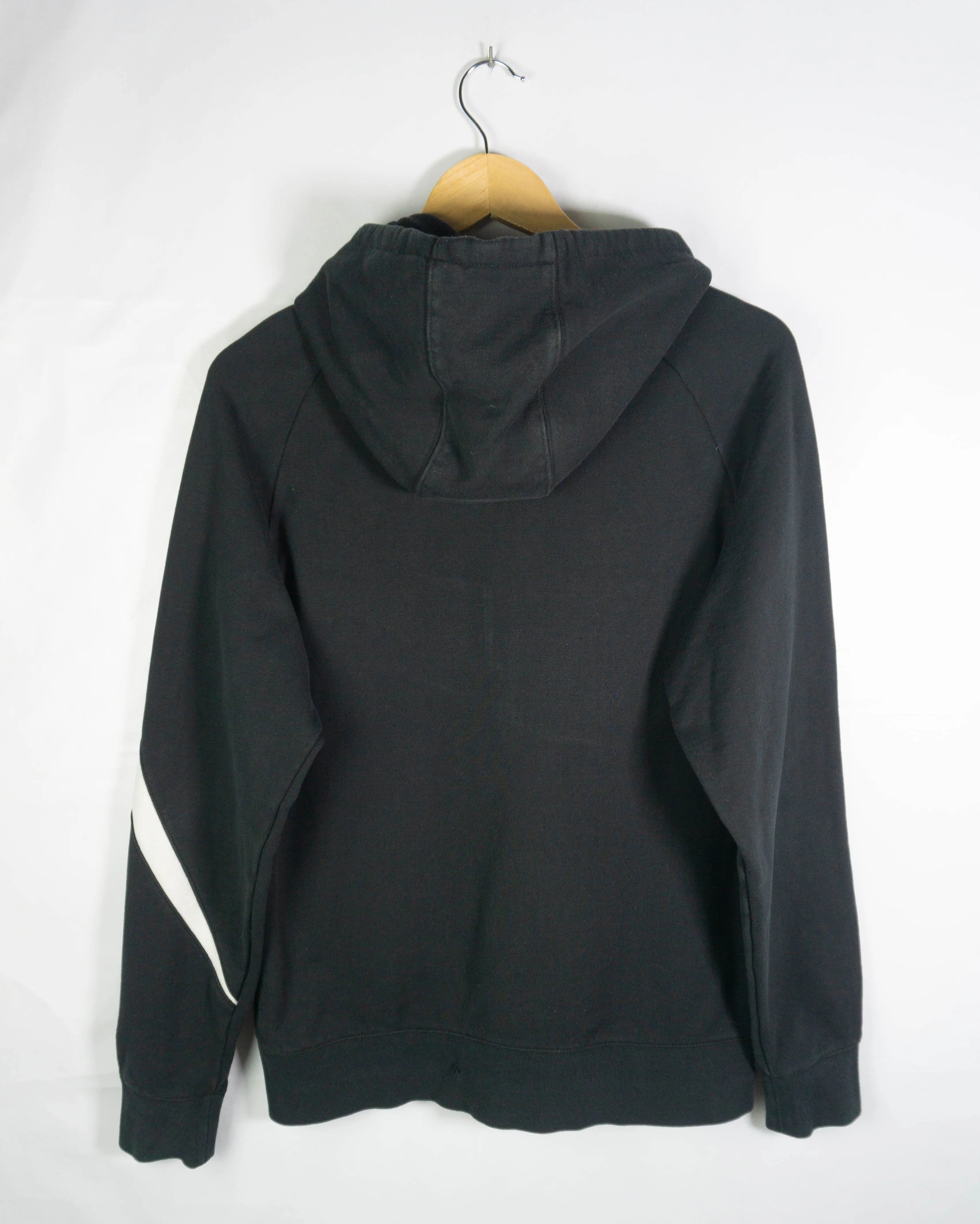 Sudadera con cremallera Nike negro/blanco M