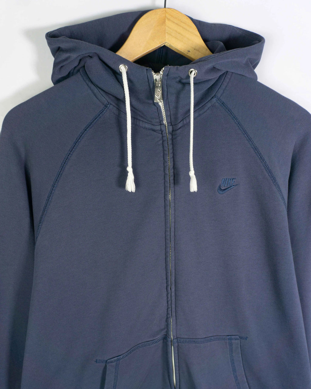 Sudadera con cremallera Nike azul oscuro L