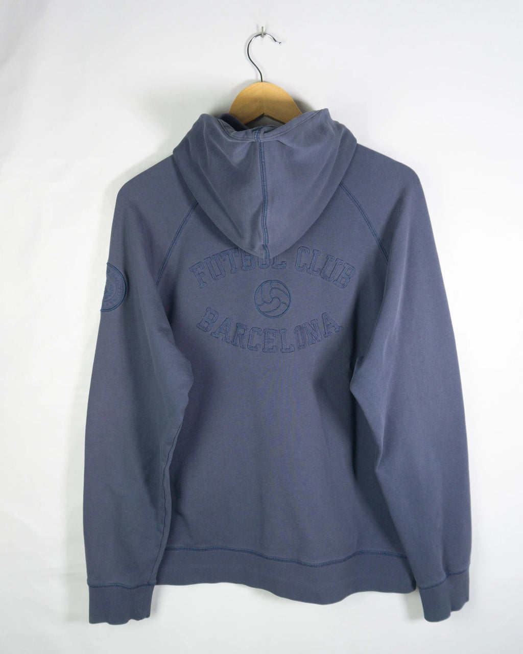Sudadera con cremallera Nike azul oscuro L