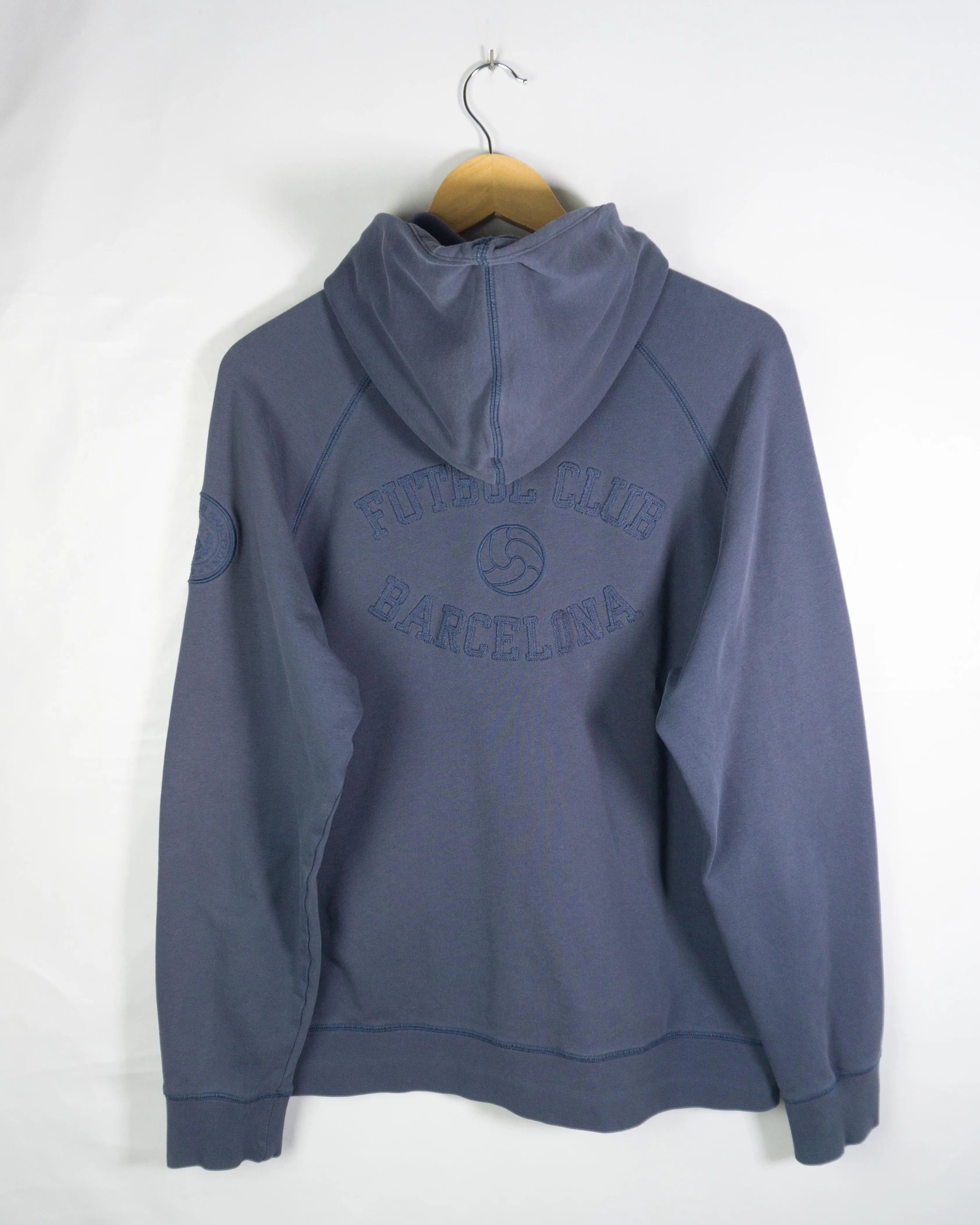 Sudadera con cremallera Nike azul oscuro L