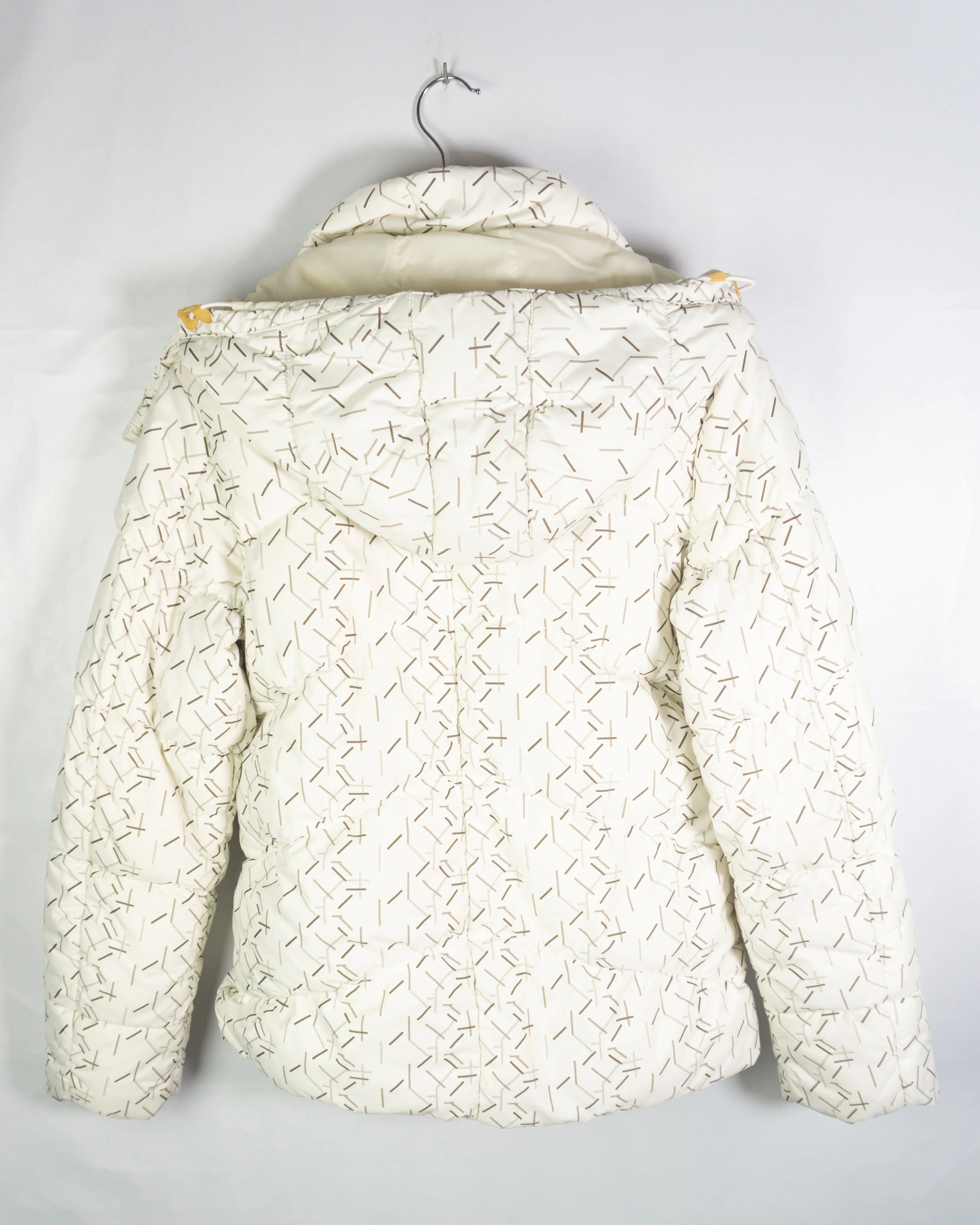 Abrigo de plumas Nike blanco S