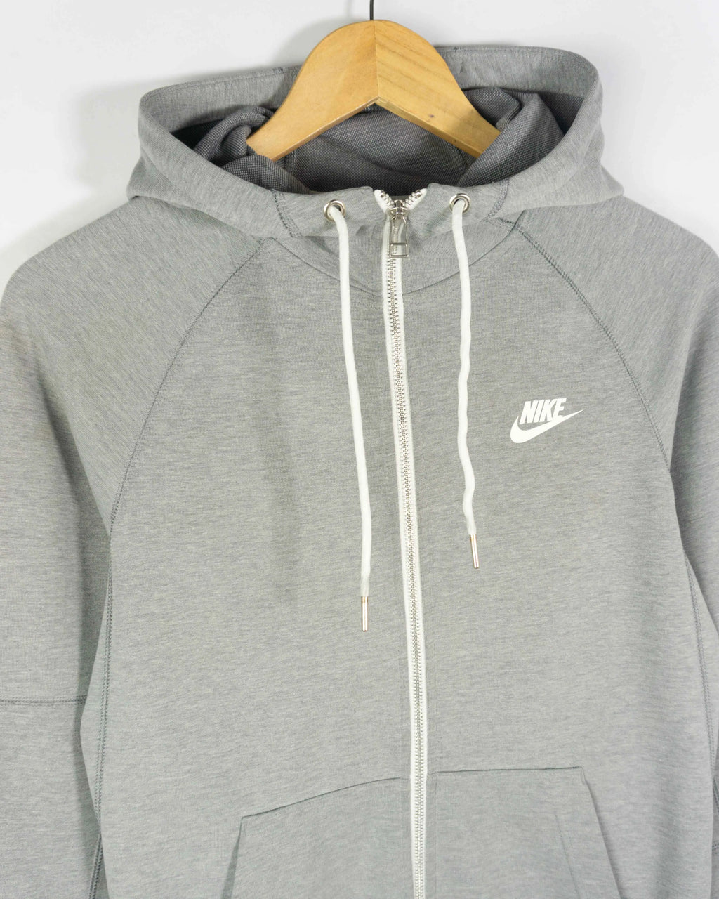 Sudadera con cremallera Nike gris XS