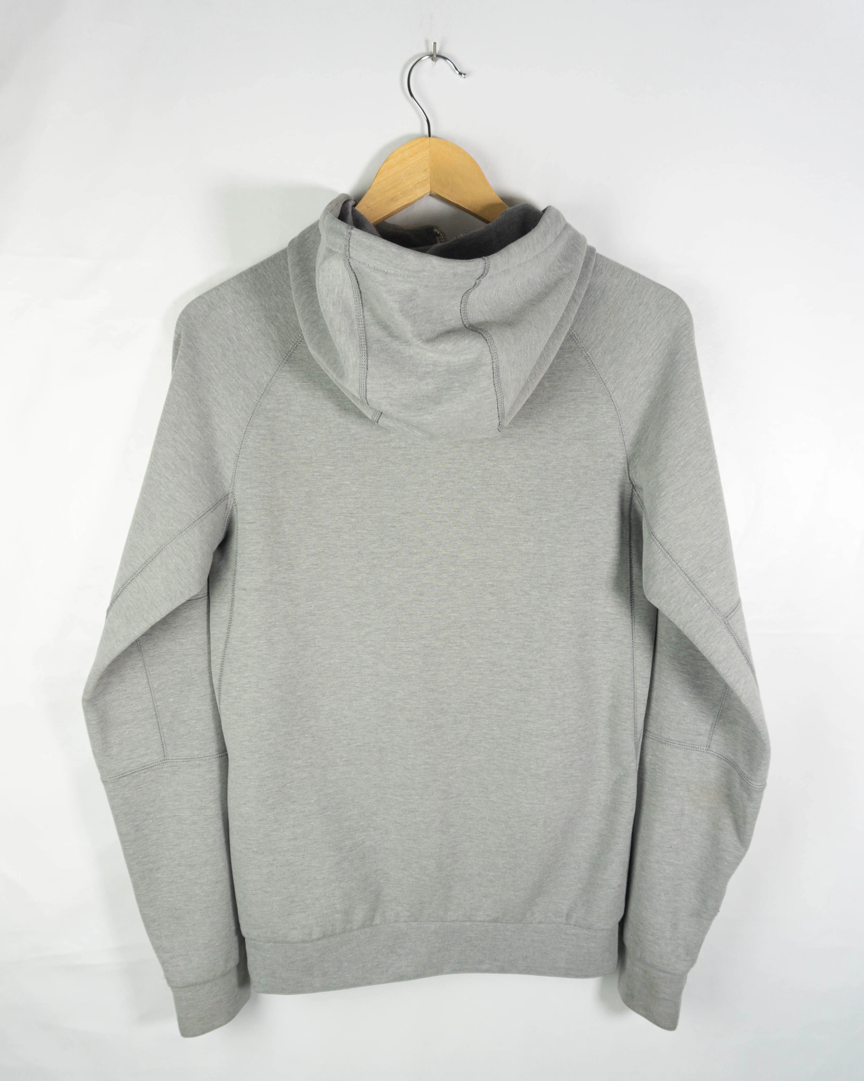 Sudadera con cremallera Nike gris XS