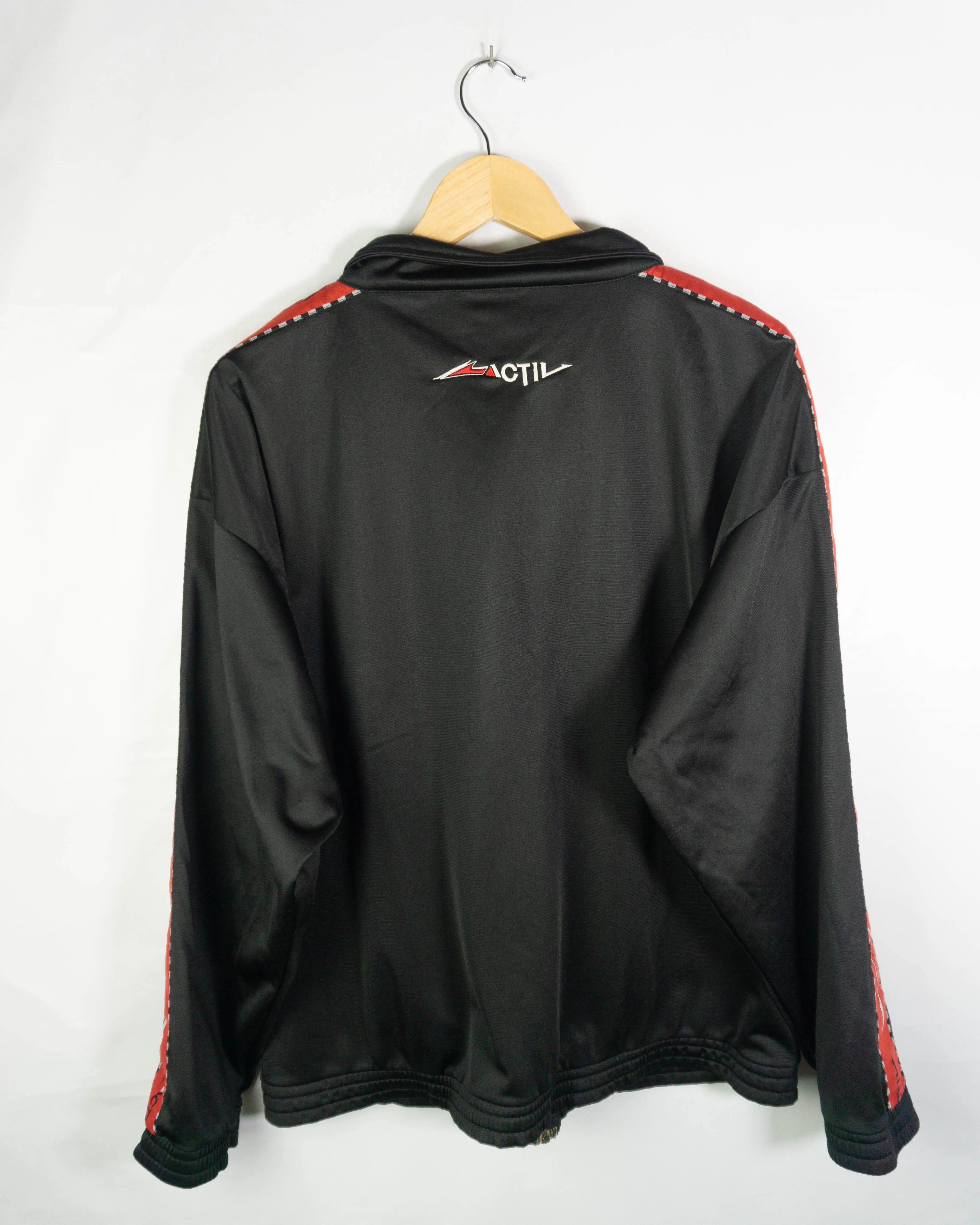 Chaqueta deportiva Activ negro/rojo L