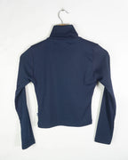 Camiseta cuello alto mujer Alpha Industries azul marino XS