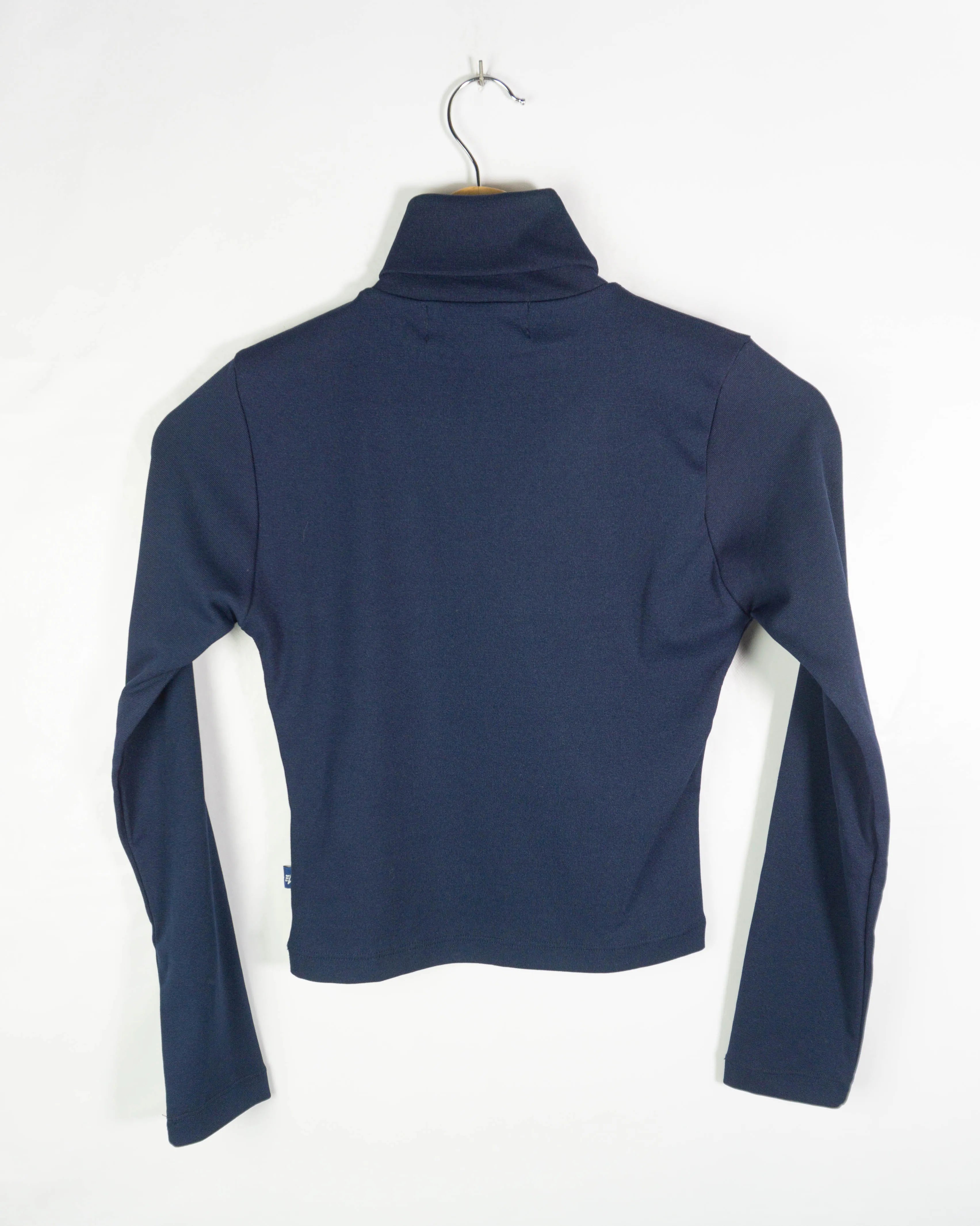 Camiseta cuello alto mujer Alpha Industries azul marino XS