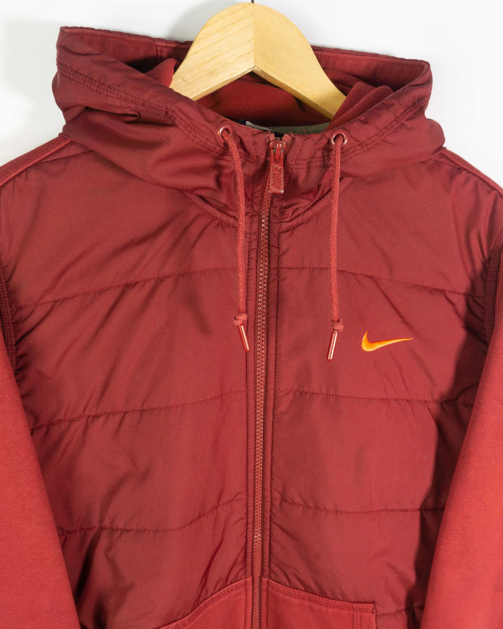 Chaqueta acolchada Nike burdeos L
