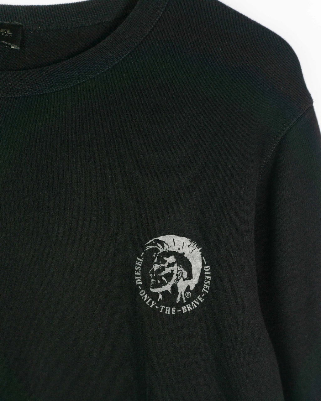 Sudadera negra Diesel negra M