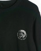Sudadera negra Diesel negra M