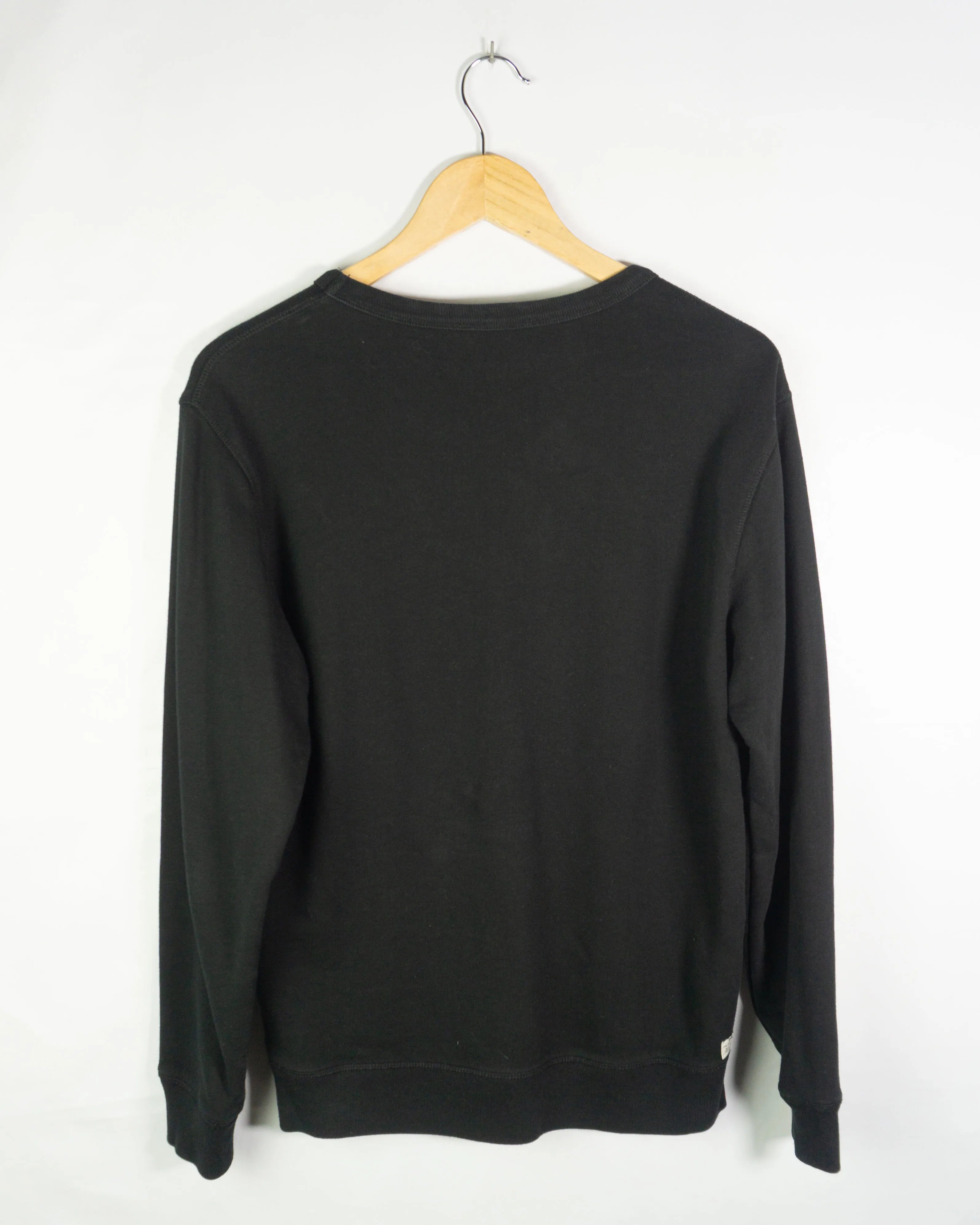 Sudadera negra Diesel negra M