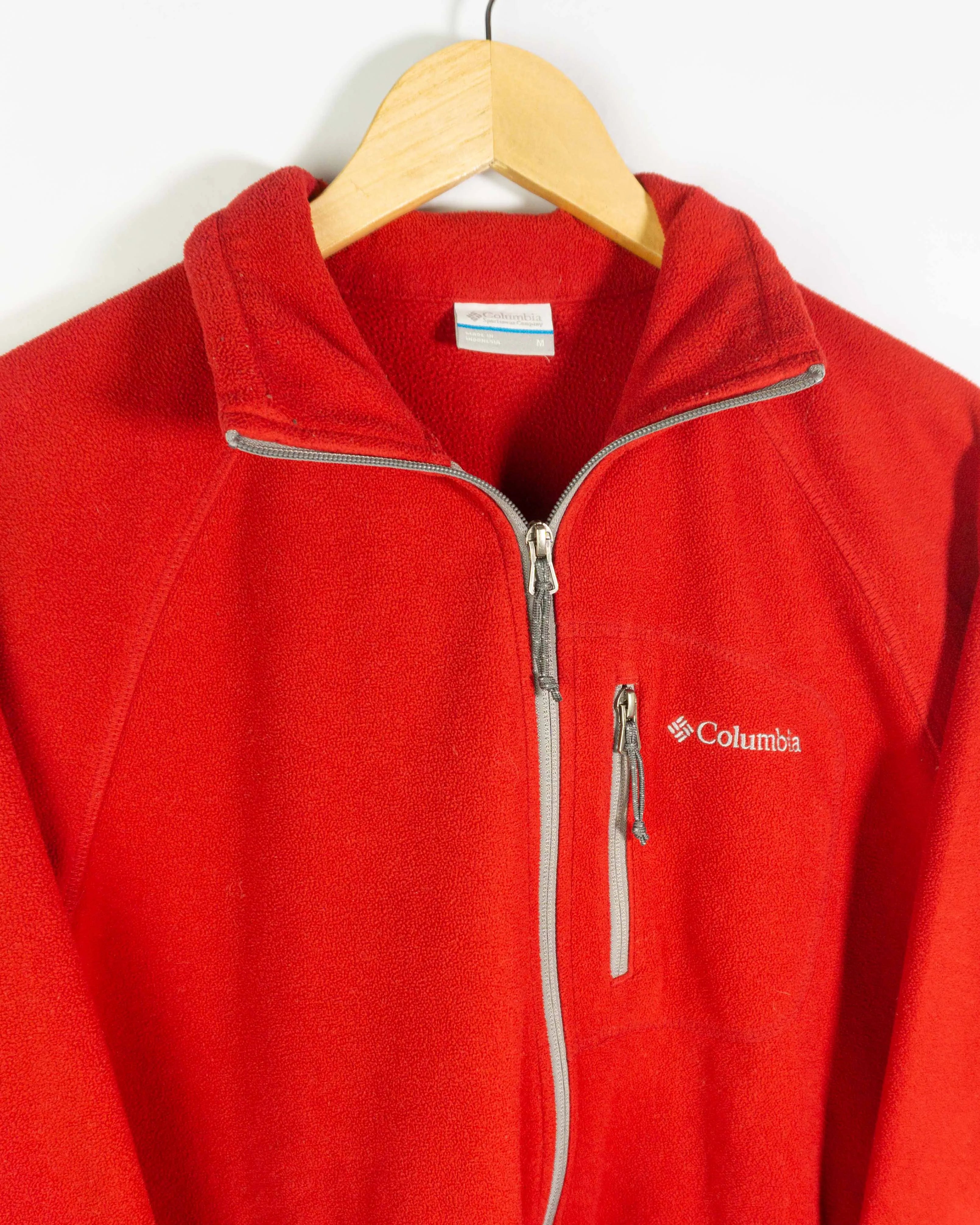 Forro polar Columbia rojo M