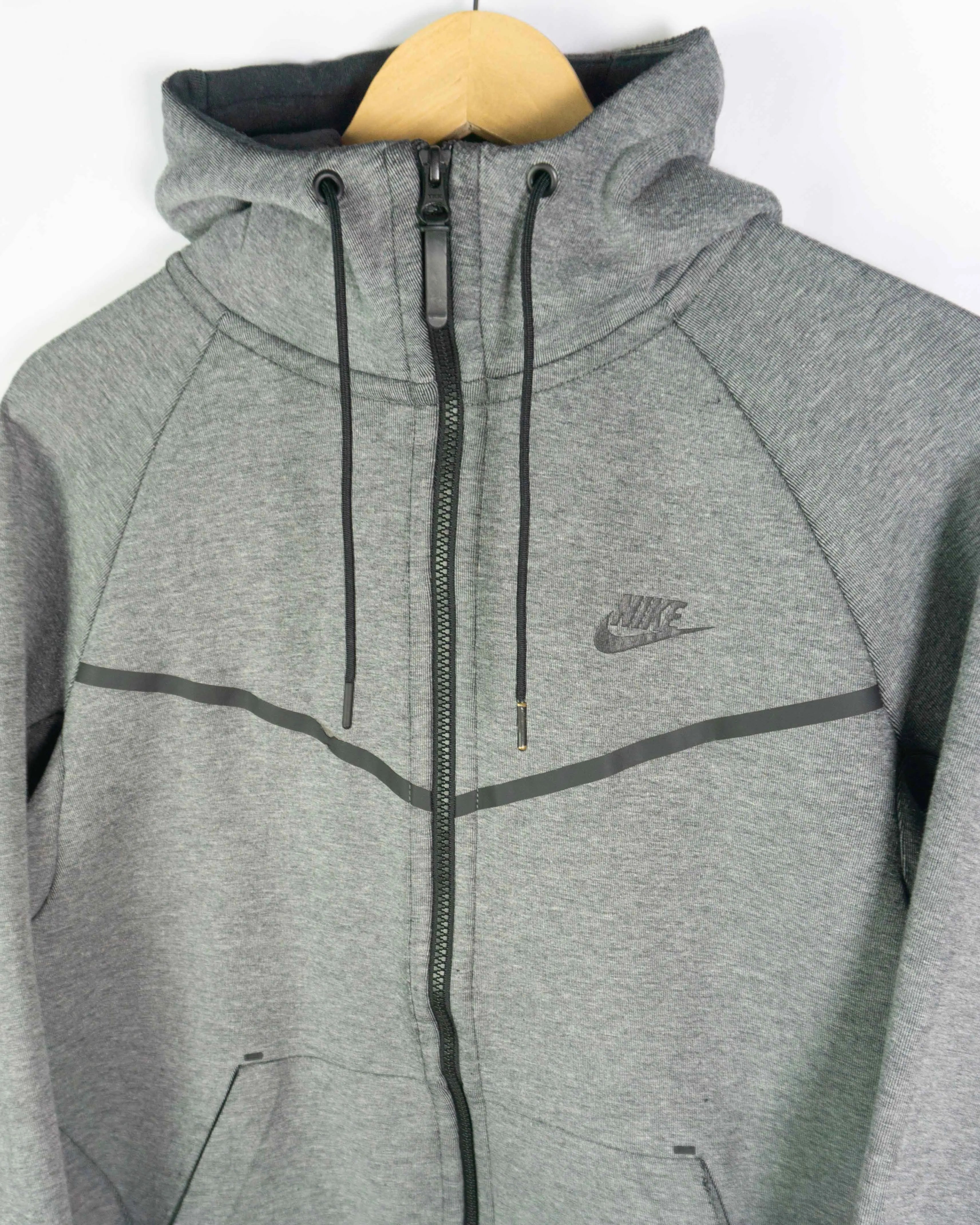 Sudadera con cremallera Nike tech gris M