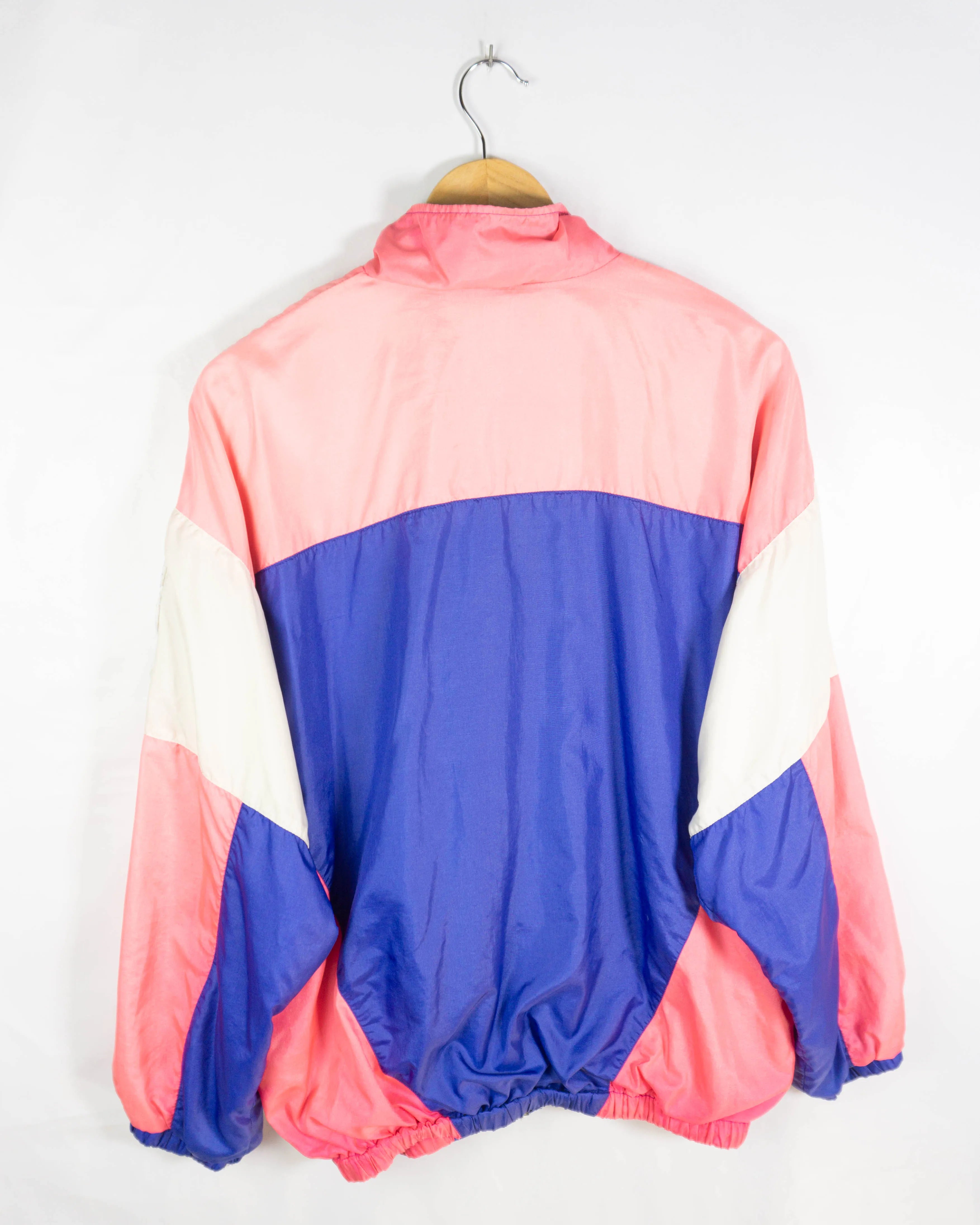 Chaqueta deportiva Nike vintage 80s morado/rosa L