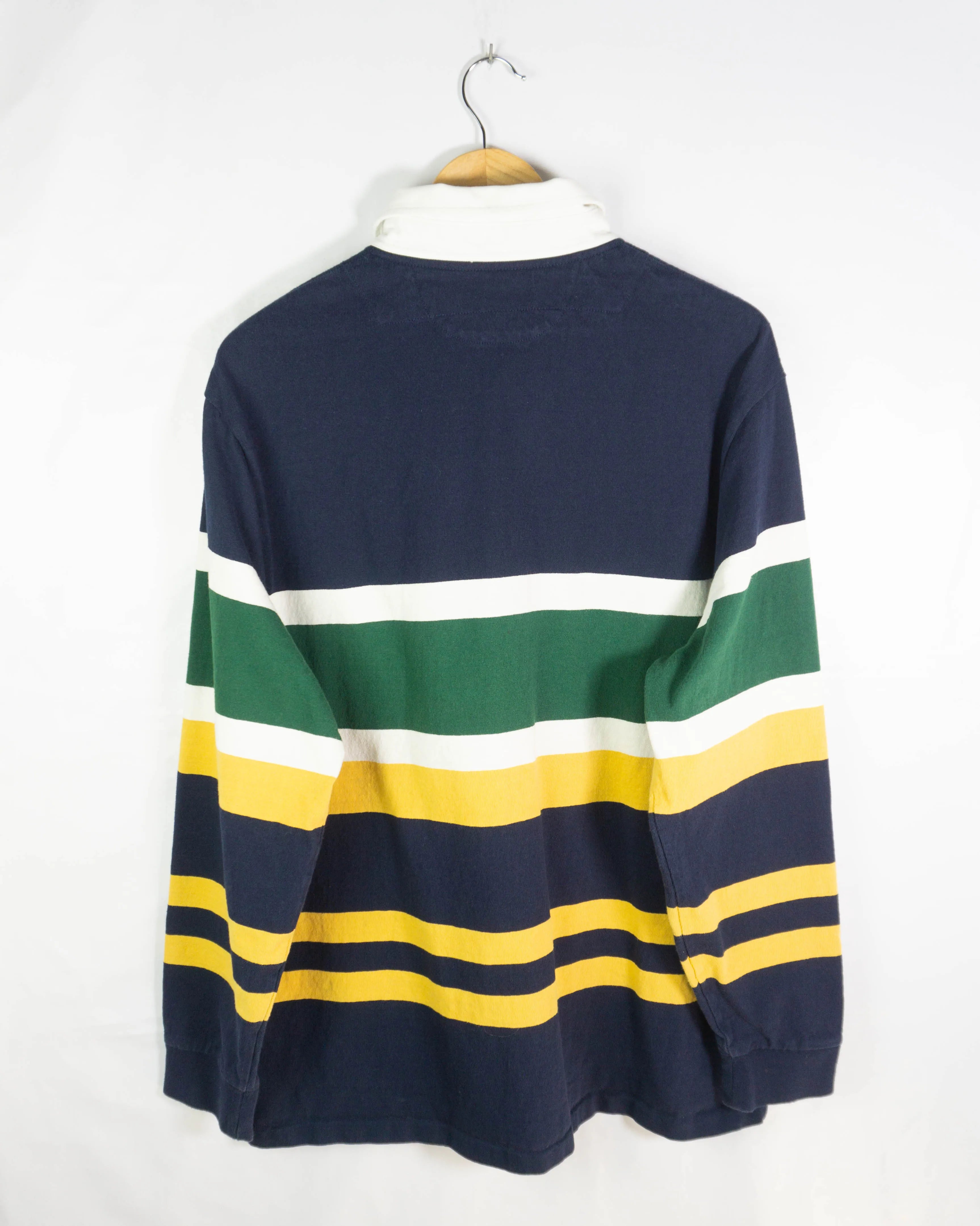 Polo manga larga Ralph Lauren de rayas XL