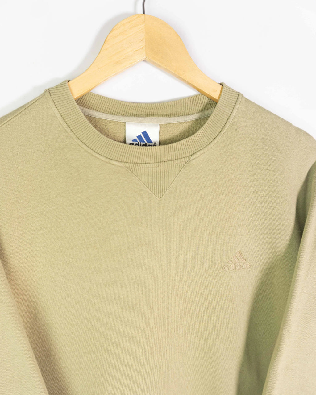 Sudadera Adidas vintage 00s marrón claro M oversize
