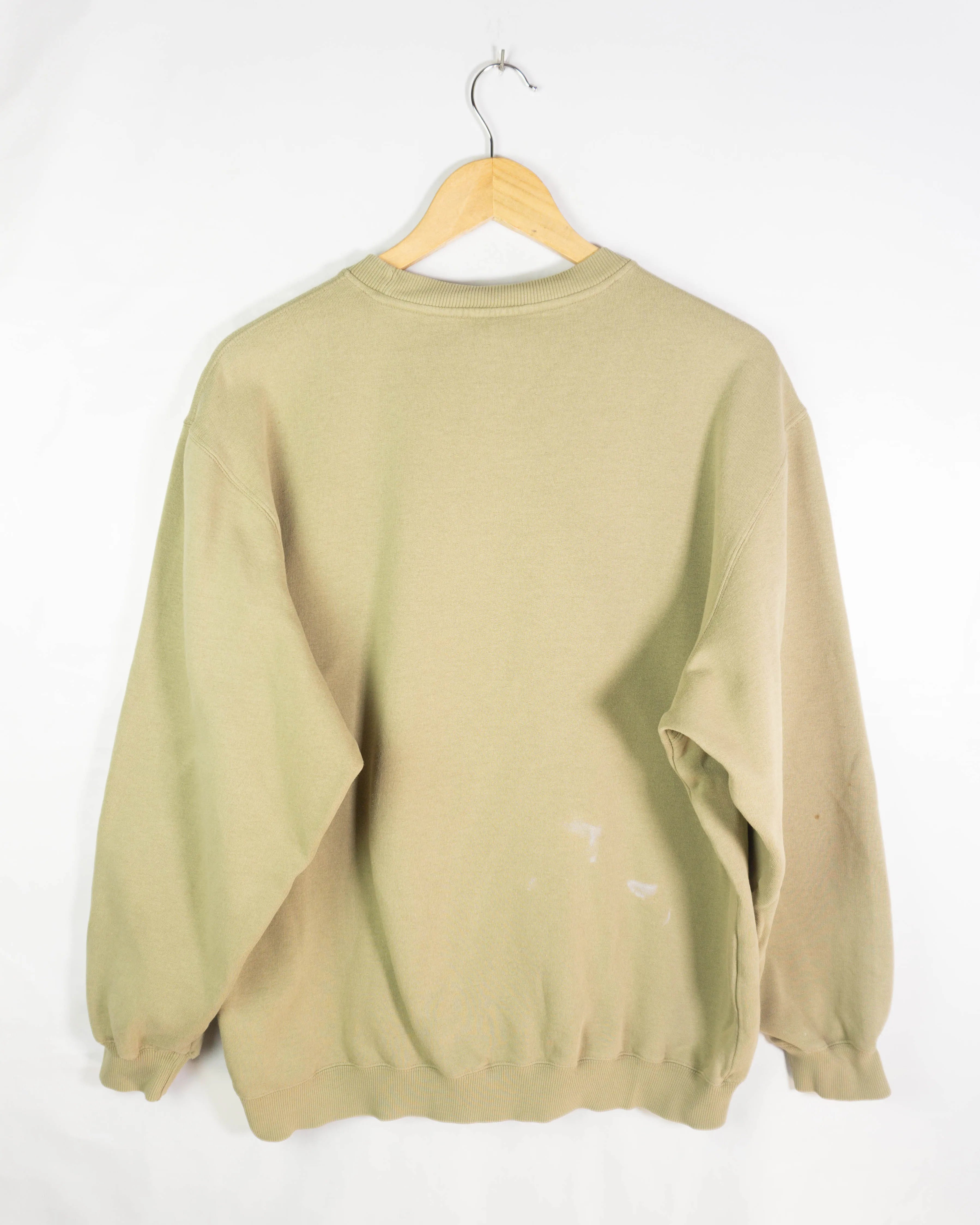 Sudadera Adidas vintage 00s marrón claro M oversize