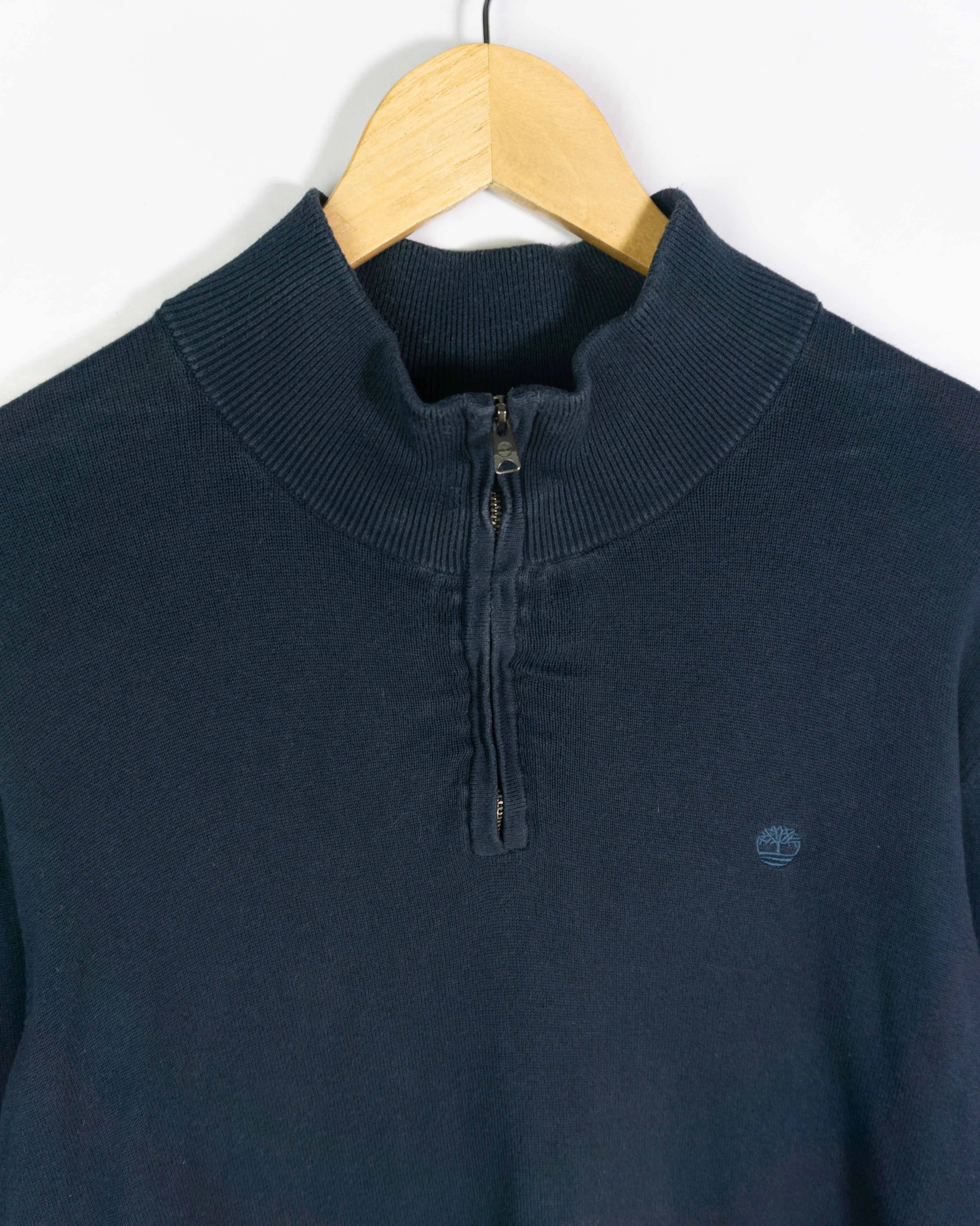 Jersey 1/4 zip Timberland azul marino XL