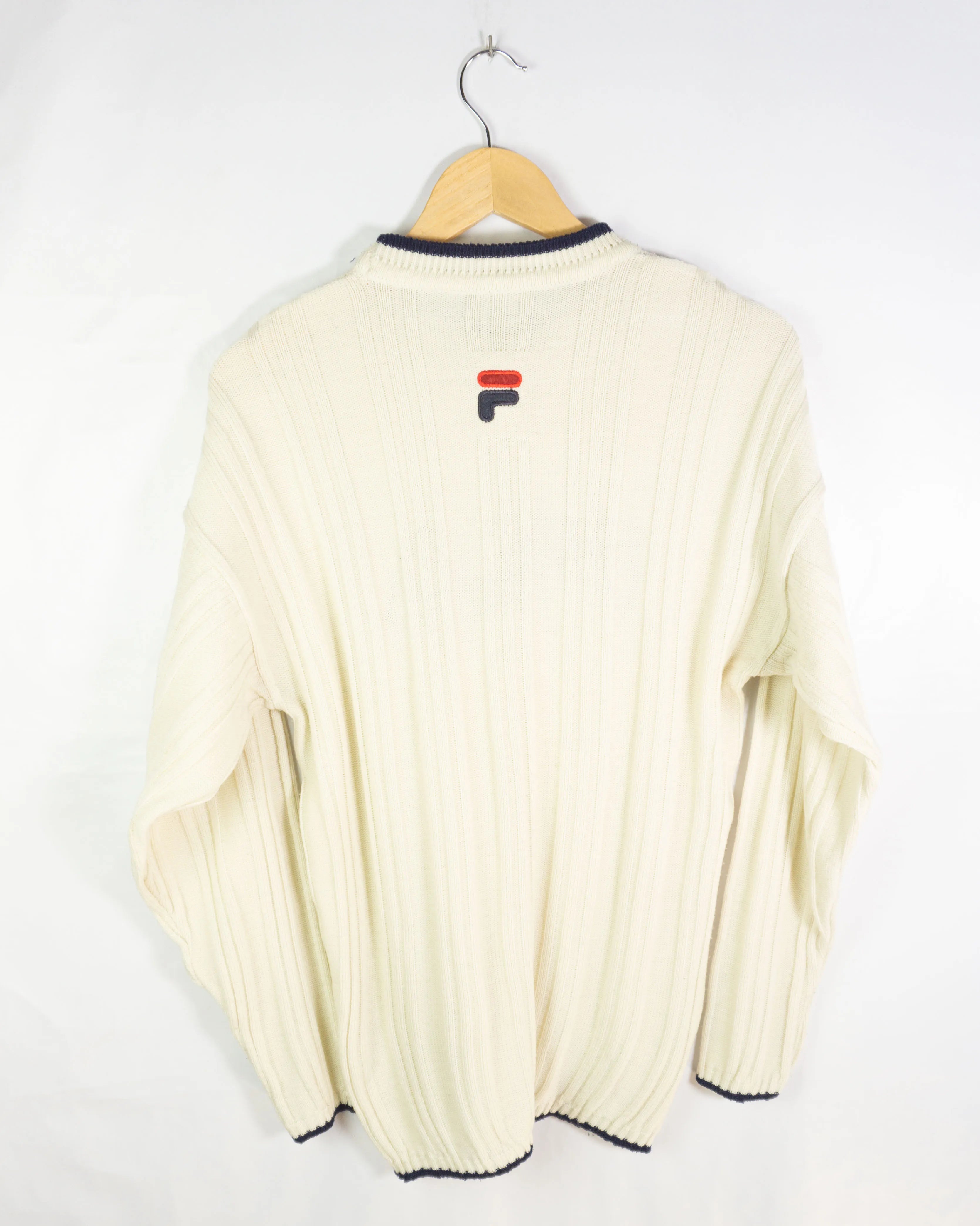 Jersey Fila bootleg vintage 90s beige M