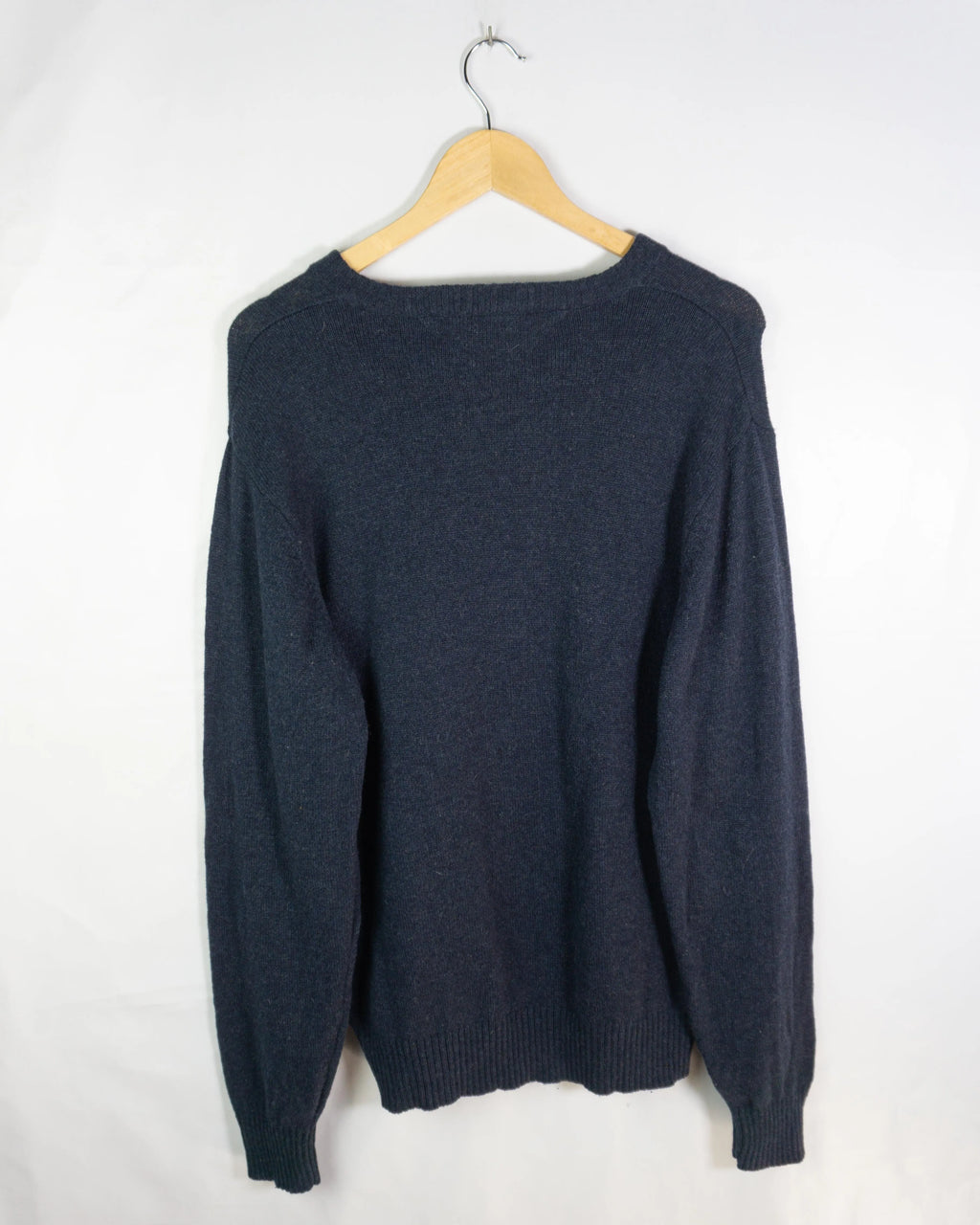 Jersey de lana Tommy Hilfiger azul marino XL
