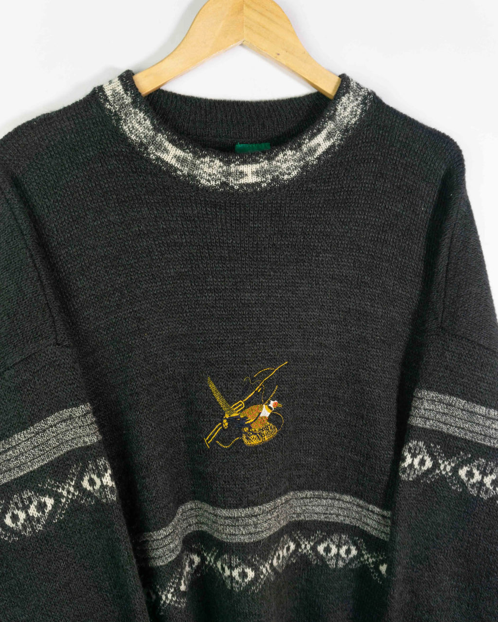 Jersey Bordado vintage 90s XL