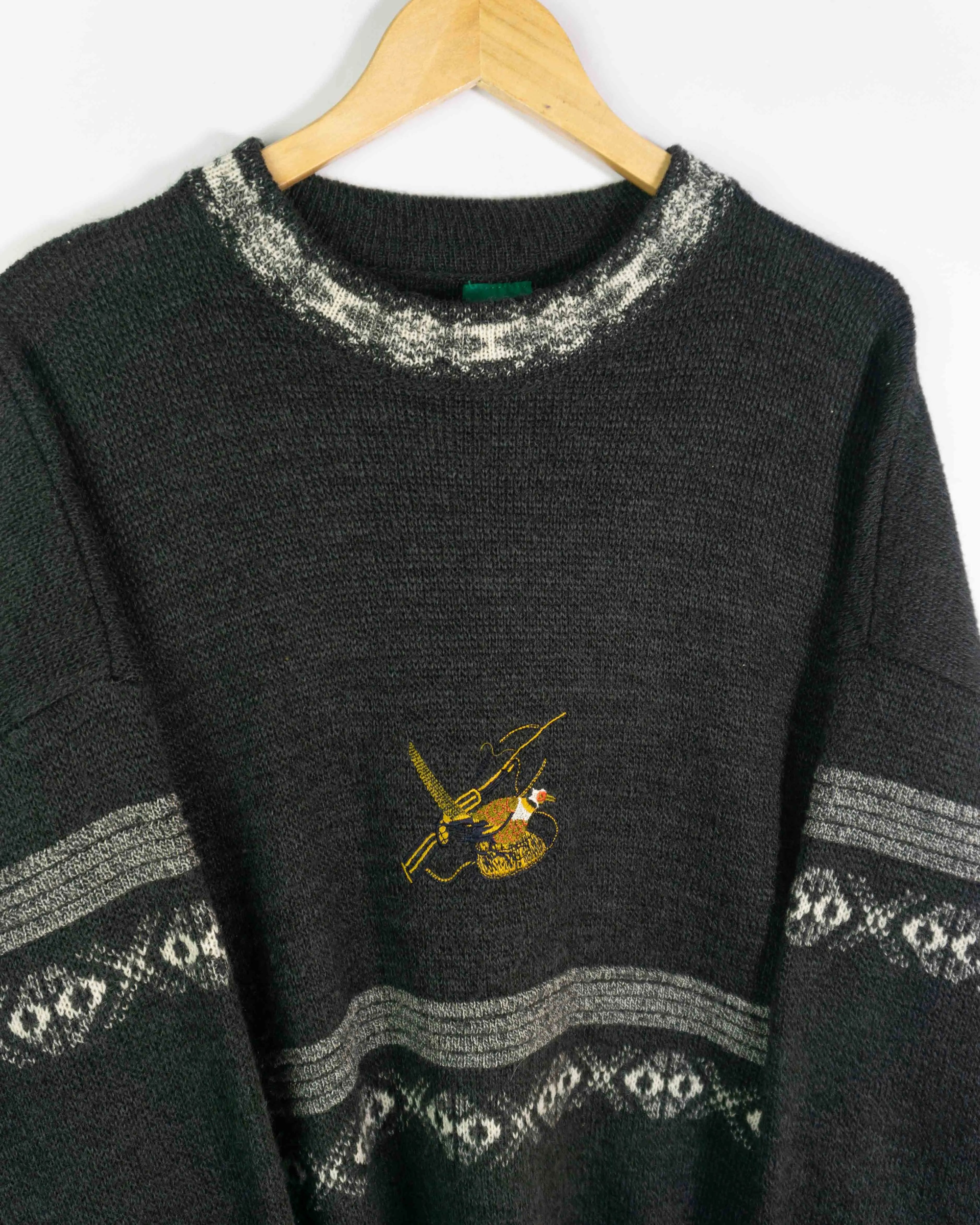 Jersey Bordado vintage 90s XL