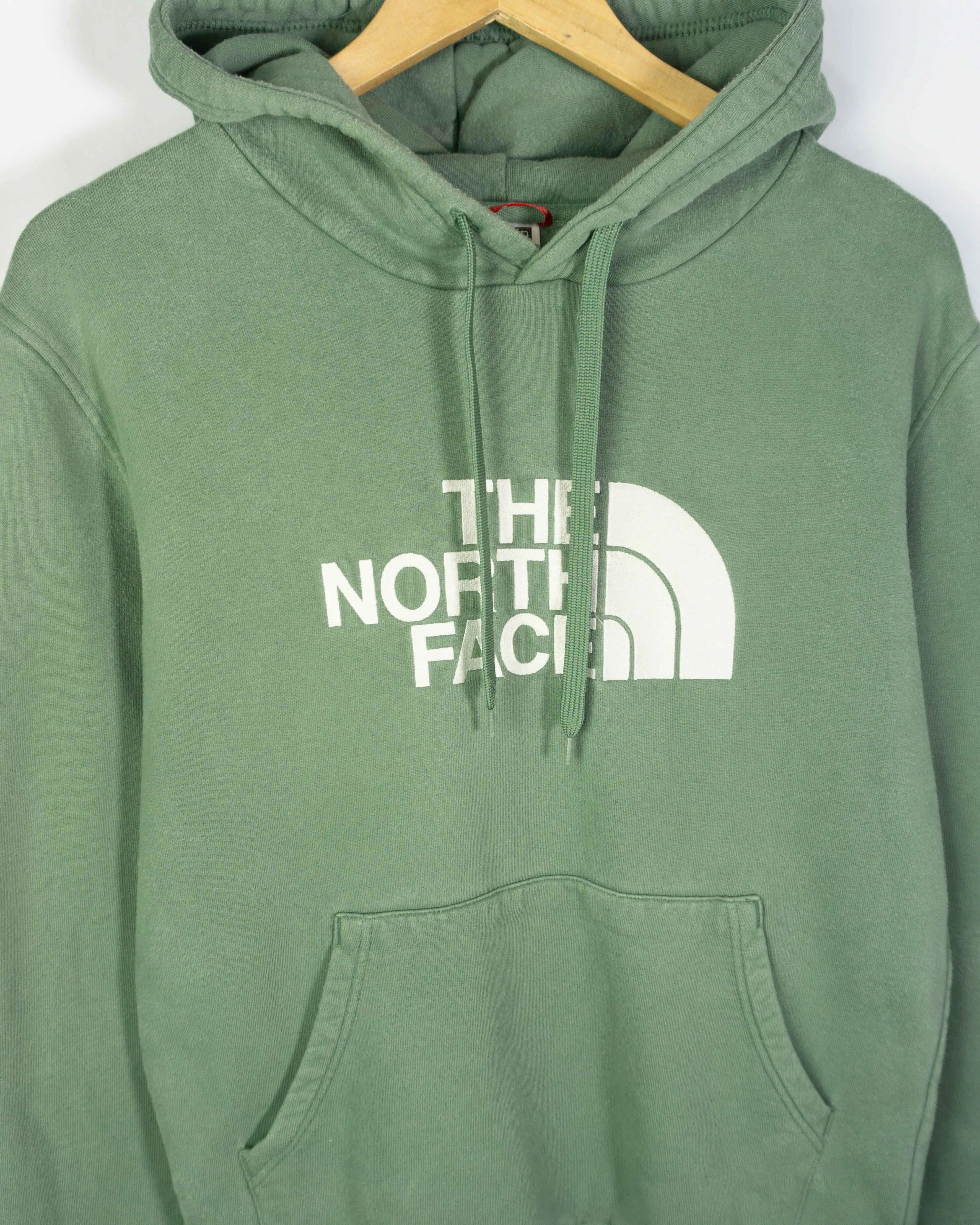Sudadera bordado The North Face marrón claro M