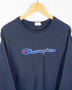 Sudadera Champion azul marino S
