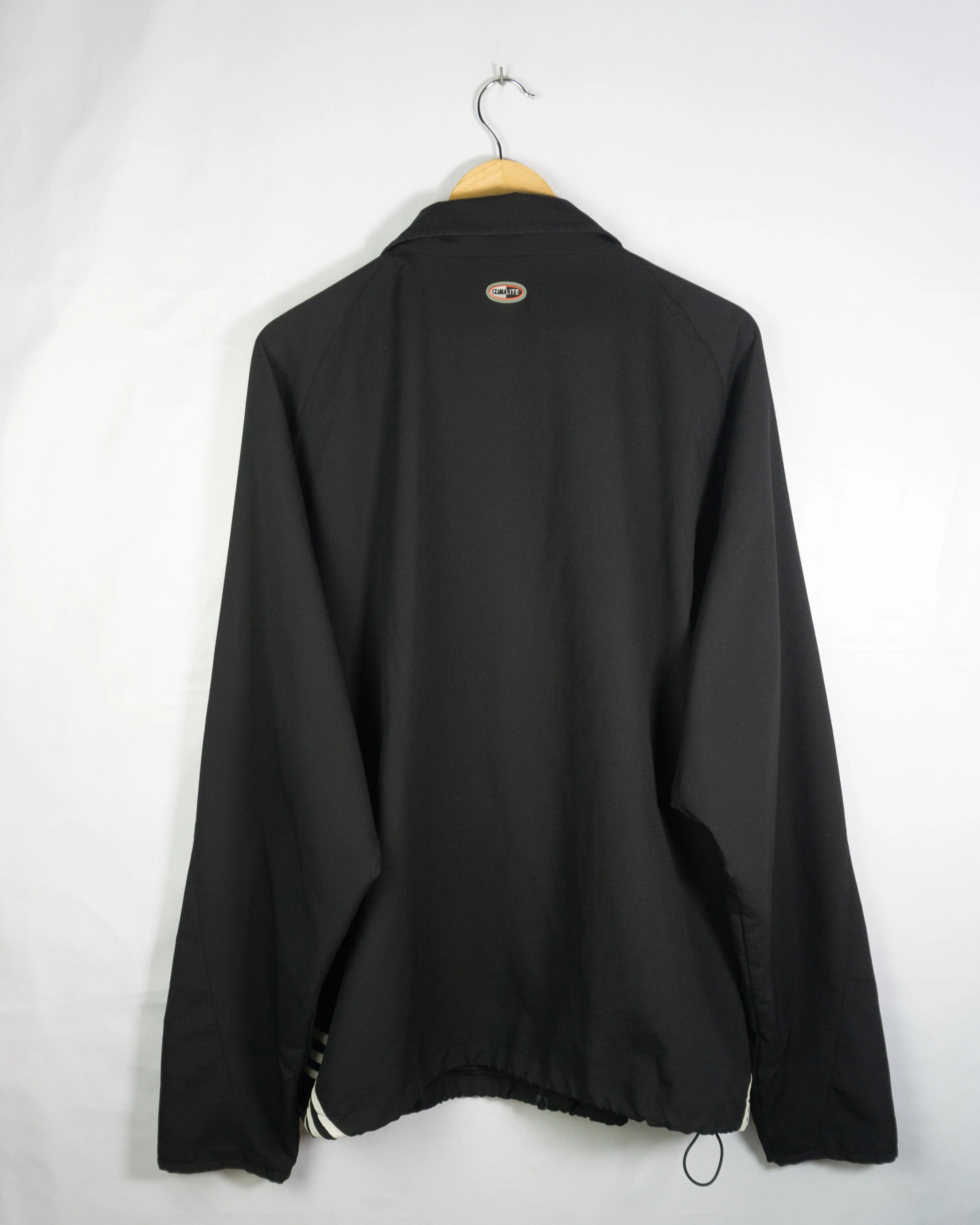 Chaqueta deportiva Adidas vintage 00s negro/naranja 2XL