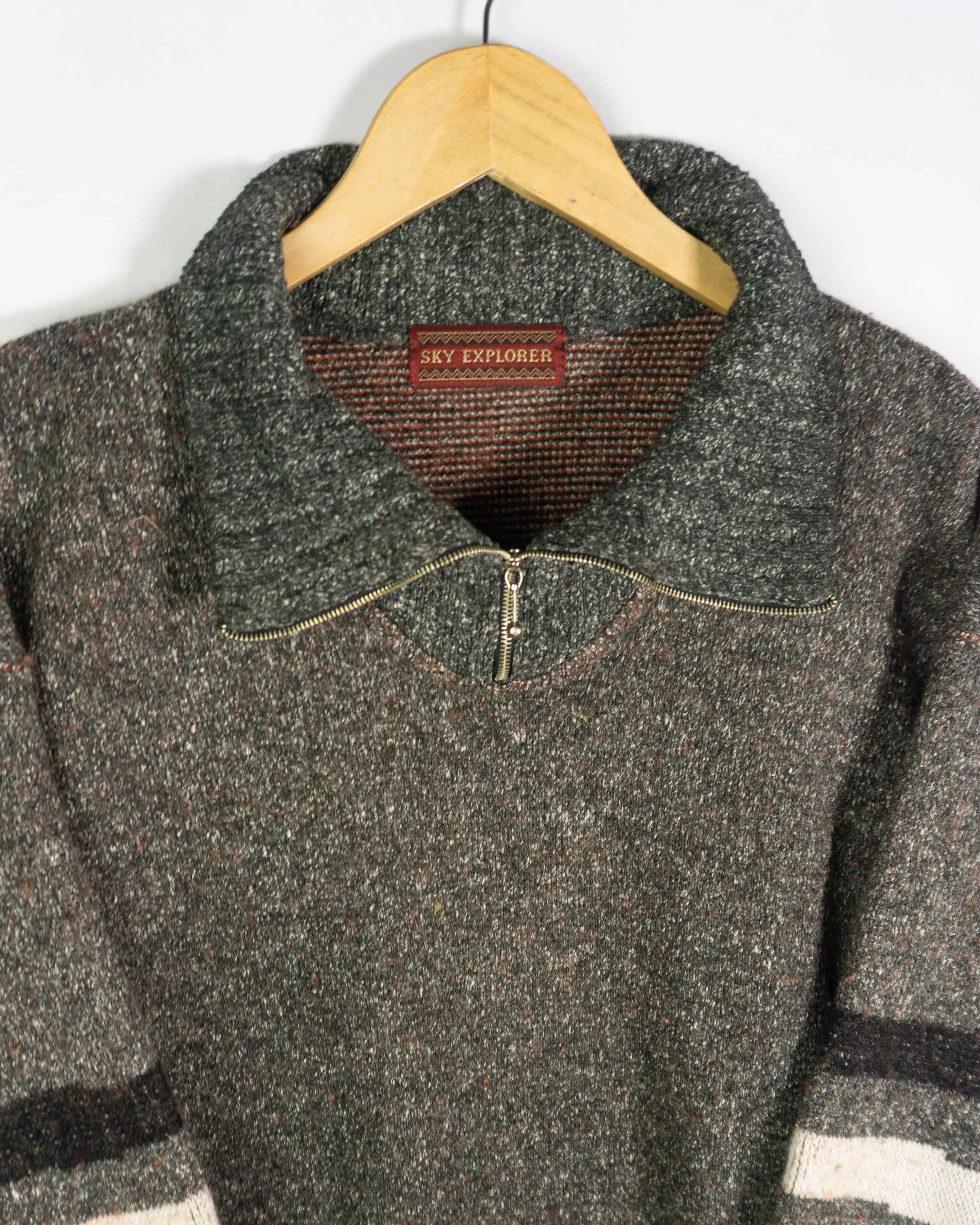 Jersey 1/4 zip vintage M