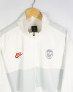 Chaqueta deportiva Nike Paris Saint Germain blanco/gris 2019/20 XL